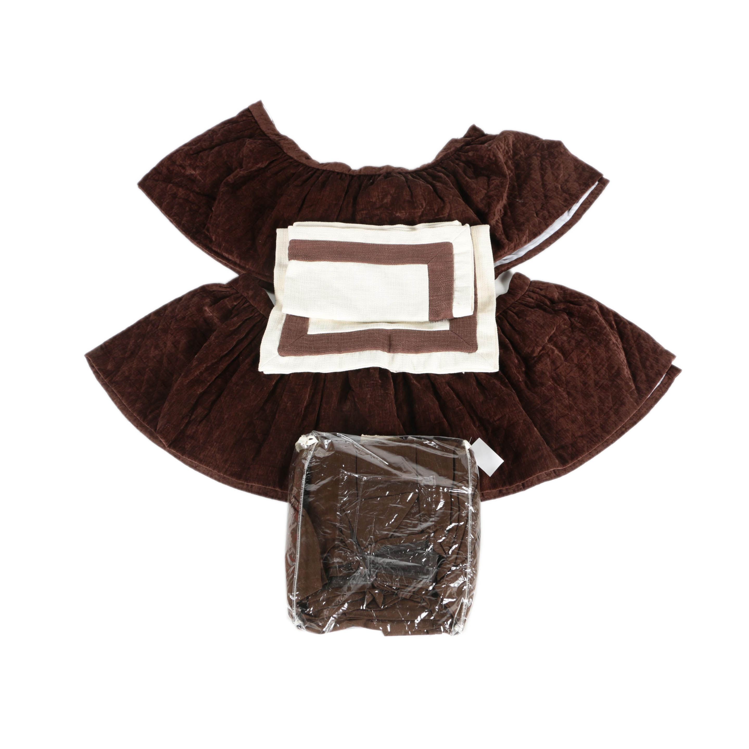 Eastern Accents Bed Skirt and Shams