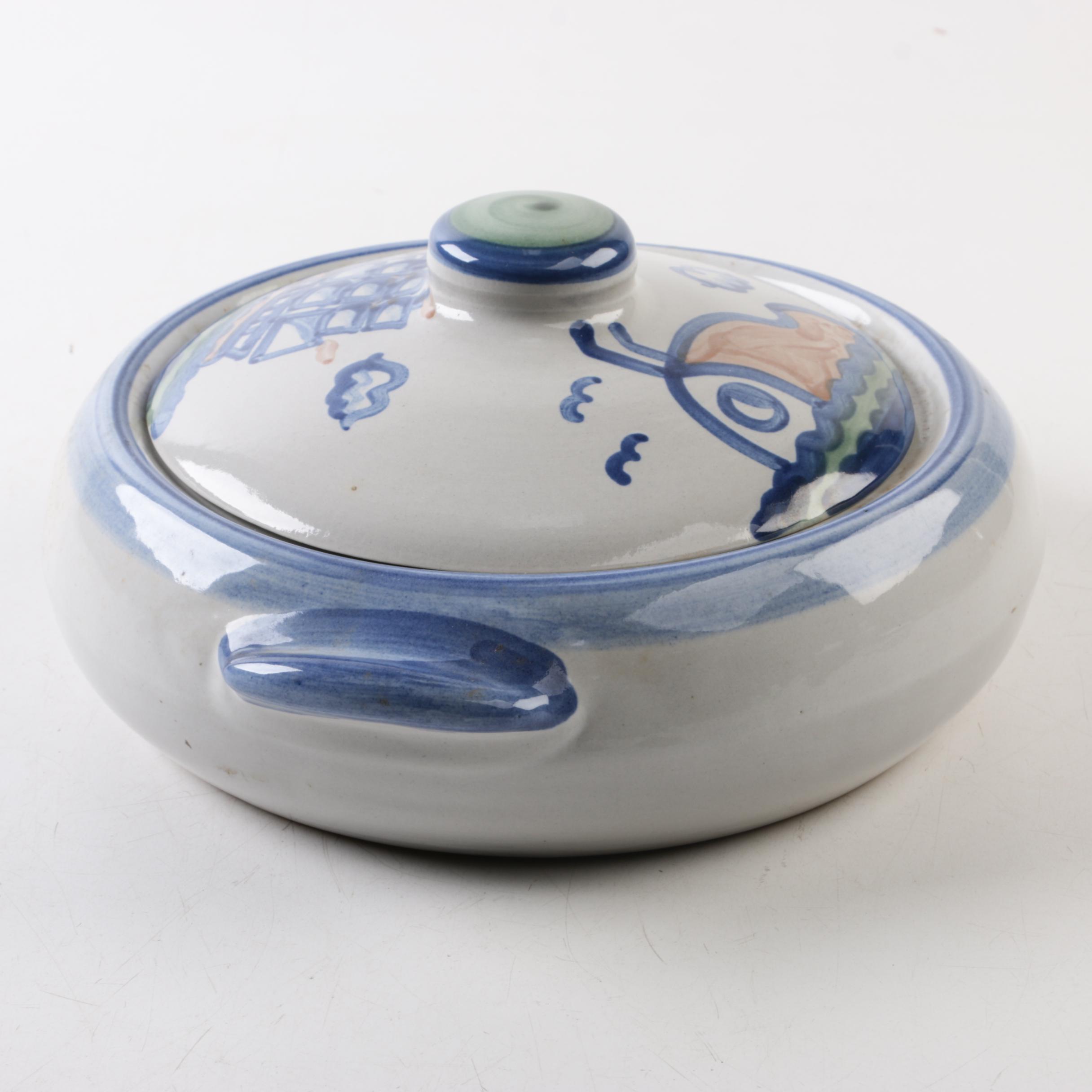 Vintage Hadley Pottery Casserole Dish