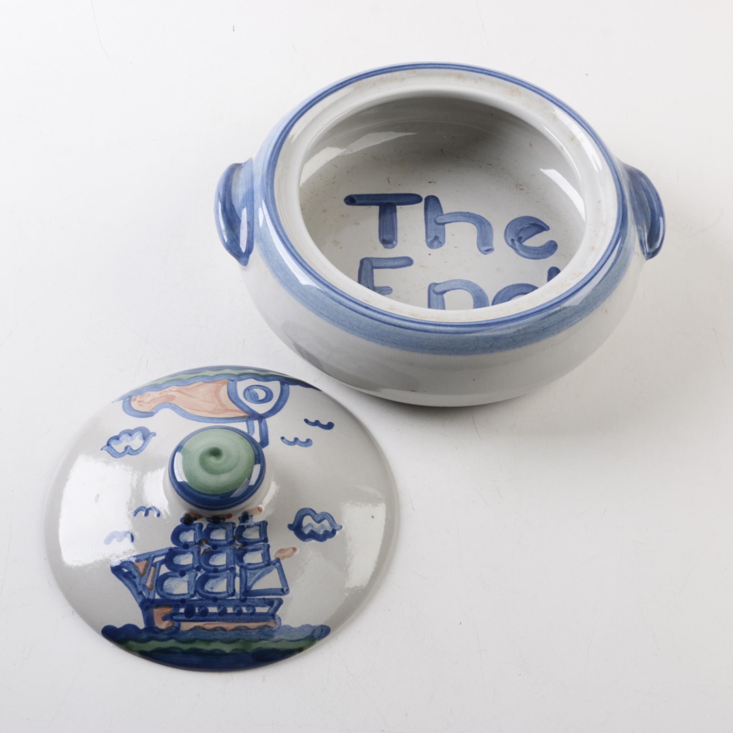 Vintage Hadley Pottery Casserole Dish