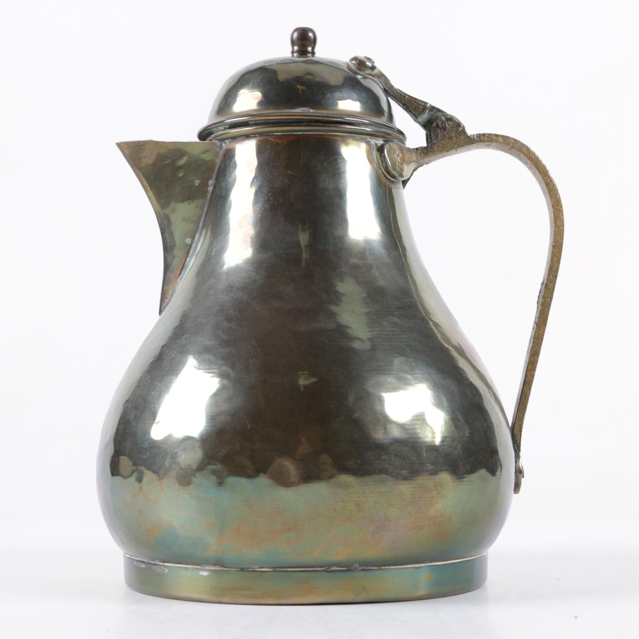 Vintage Brass Tea Set