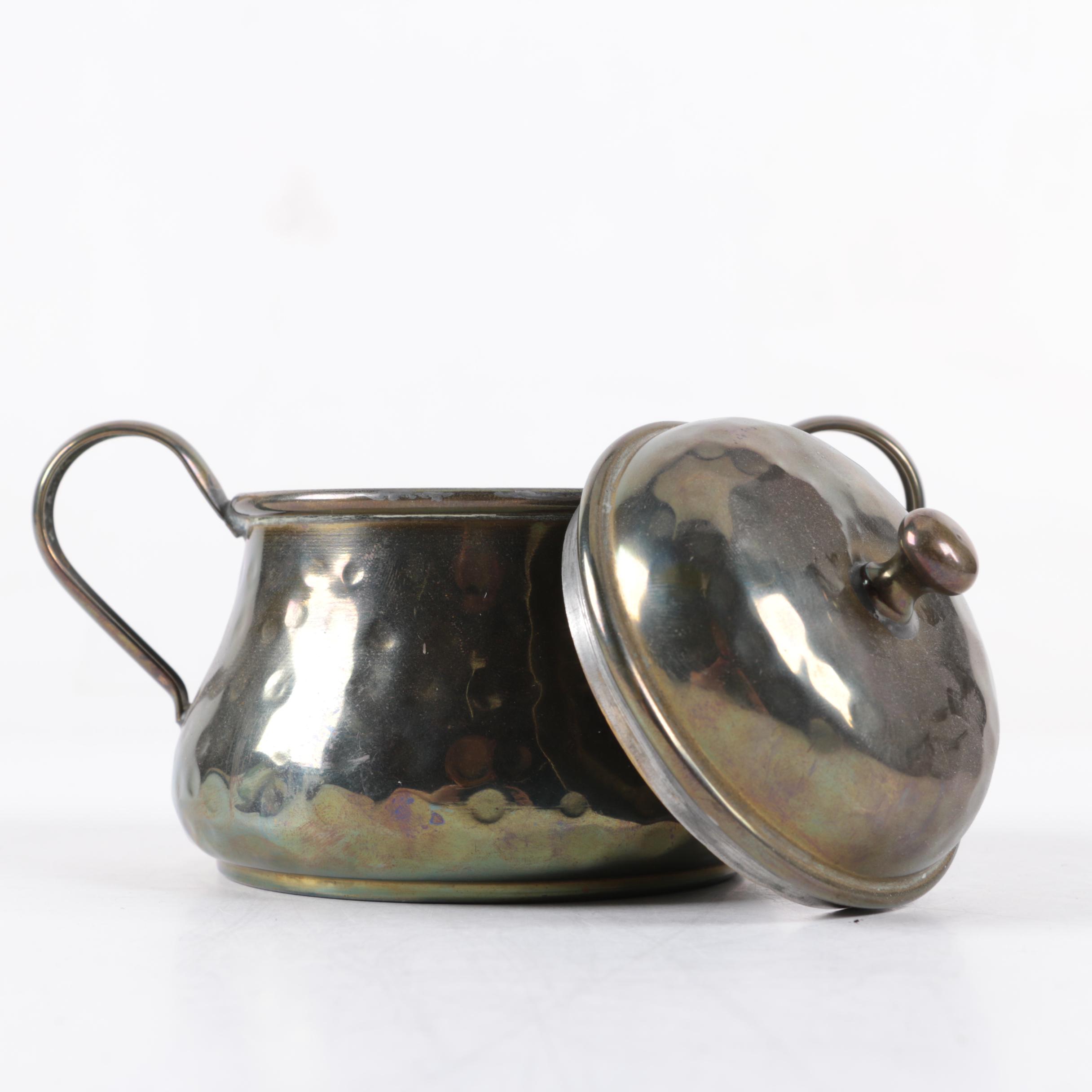 Vintage Brass Tea Set