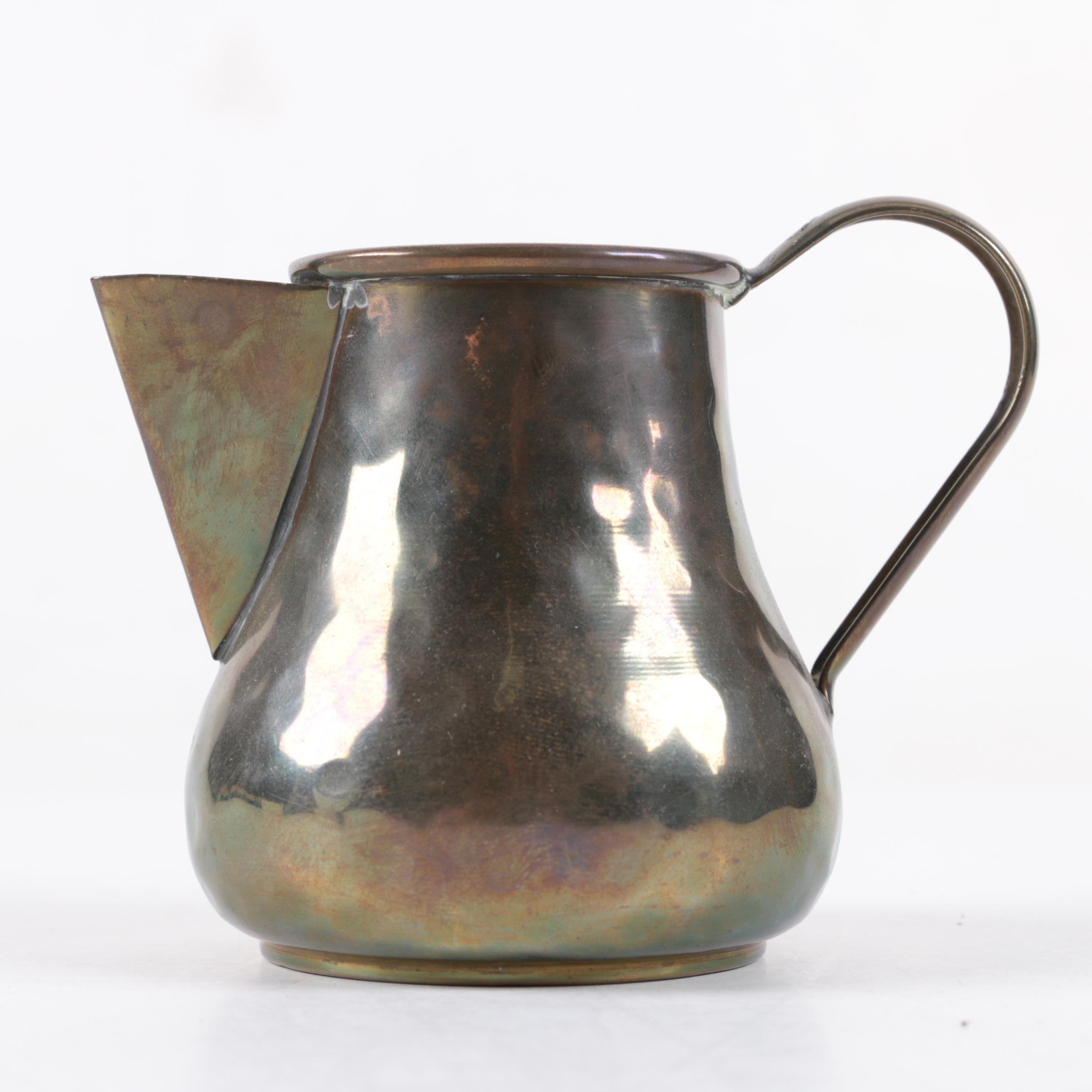 Vintage Brass Tea Set