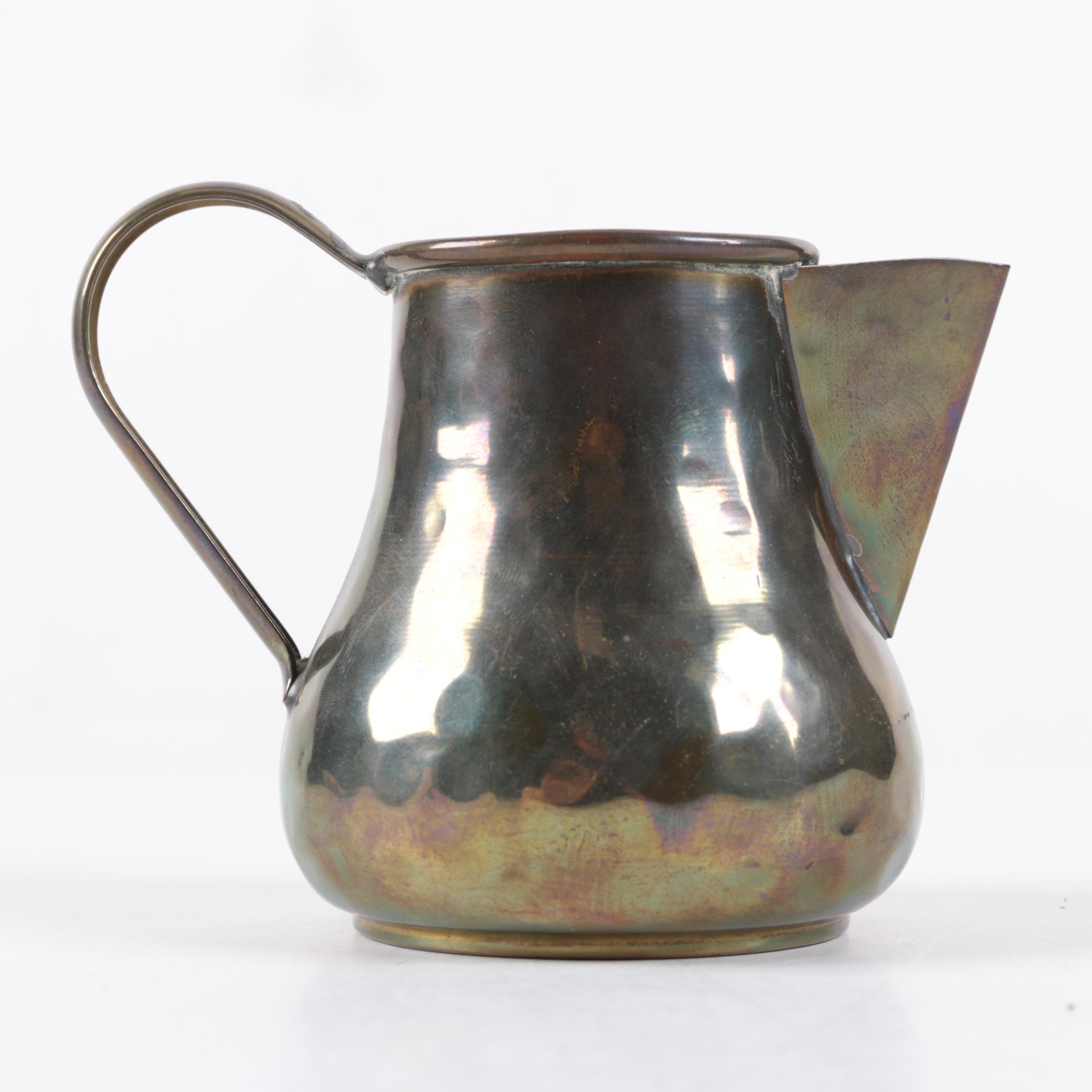 Vintage Brass Tea Set