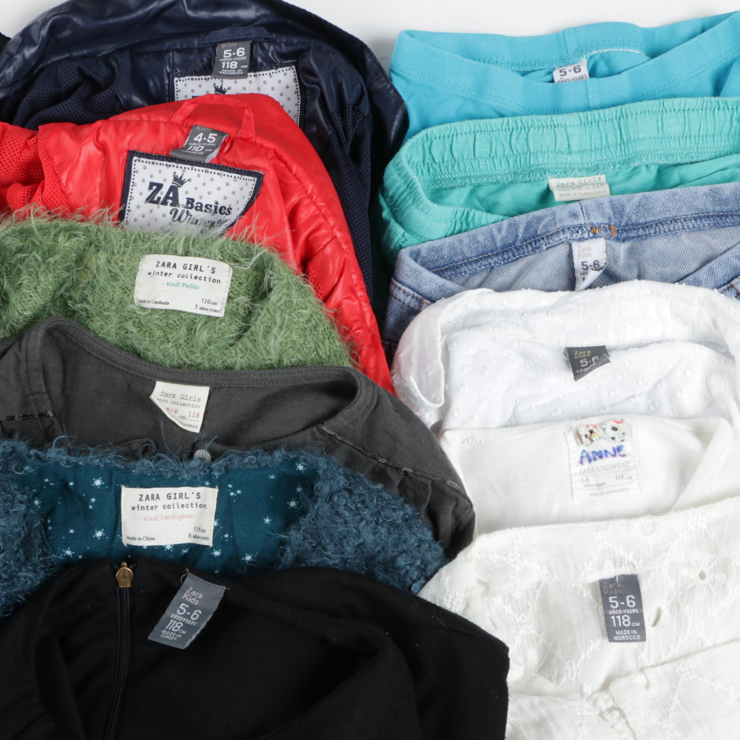 Children's Zara Clothing Separates