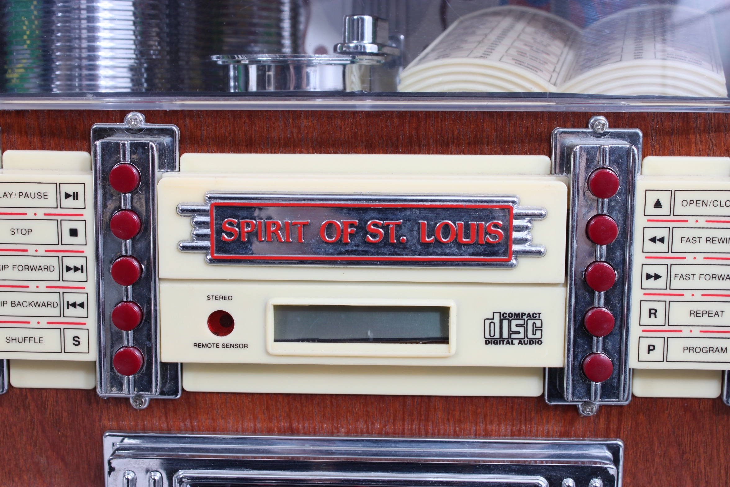 Polyconcept USA "Spirit of St. Louis" Radio/CD Player Jukebox
