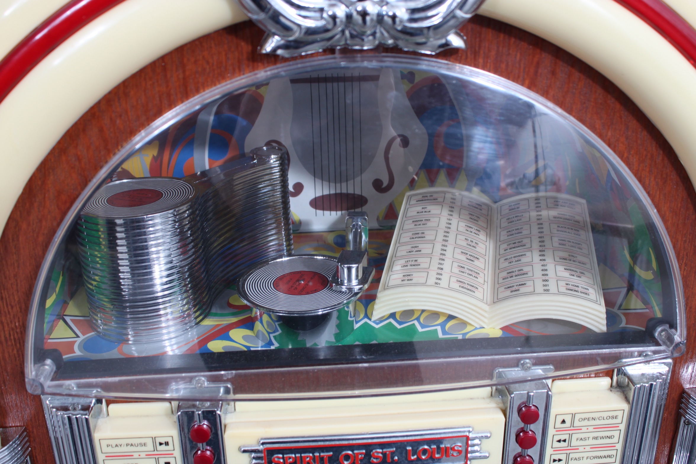 Polyconcept USA "Spirit of St. Louis" Radio/CD Player Jukebox