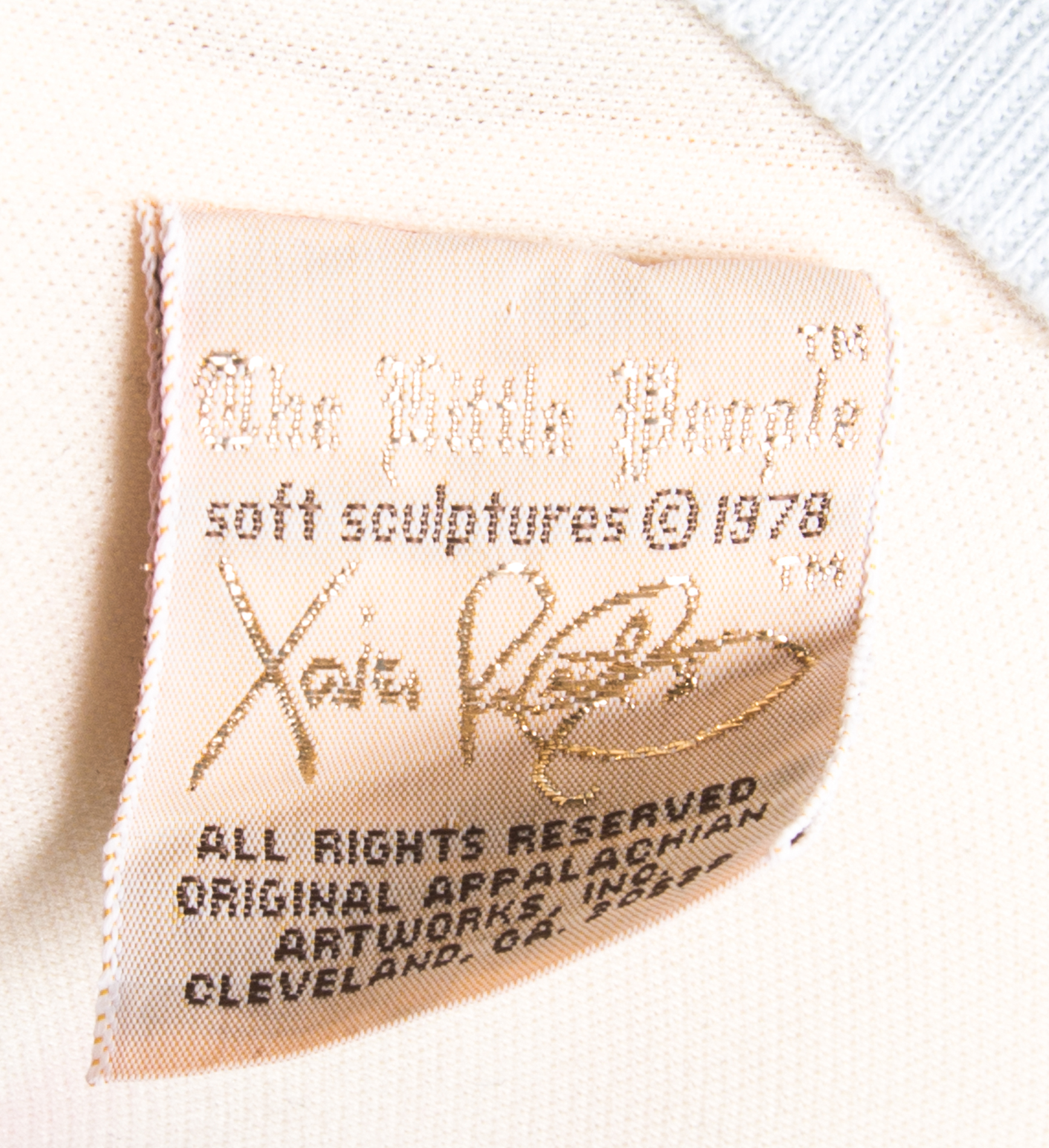 1978 Xavier Roberts "The Little People" Soft Sculpture Doll