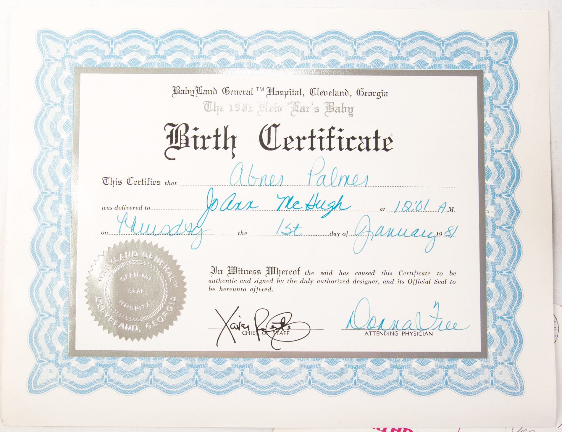 1978 Xavier Roberts "The Little People" Soft Sculpture Doll