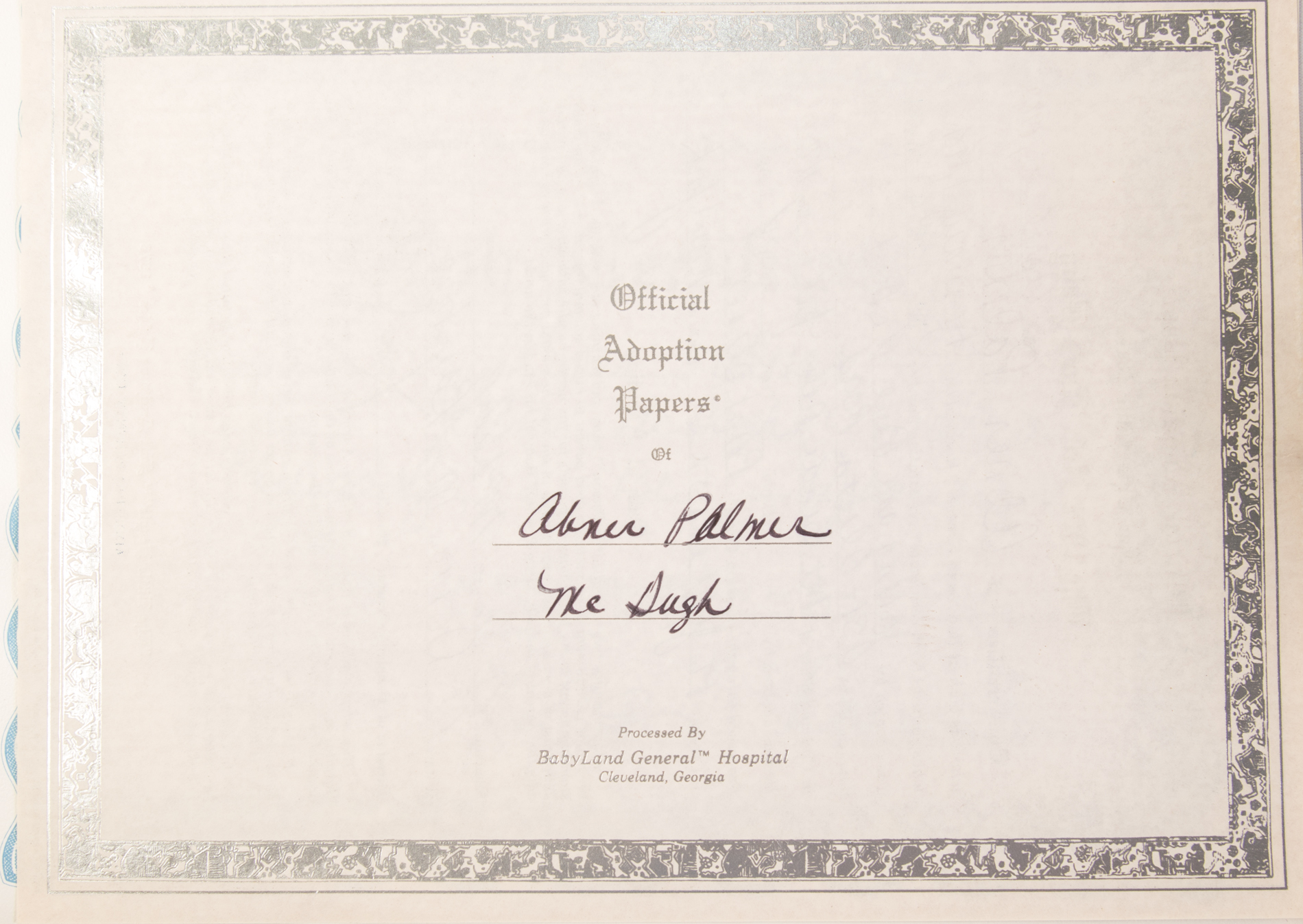 1978 Xavier Roberts "The Little People" Soft Sculpture Doll