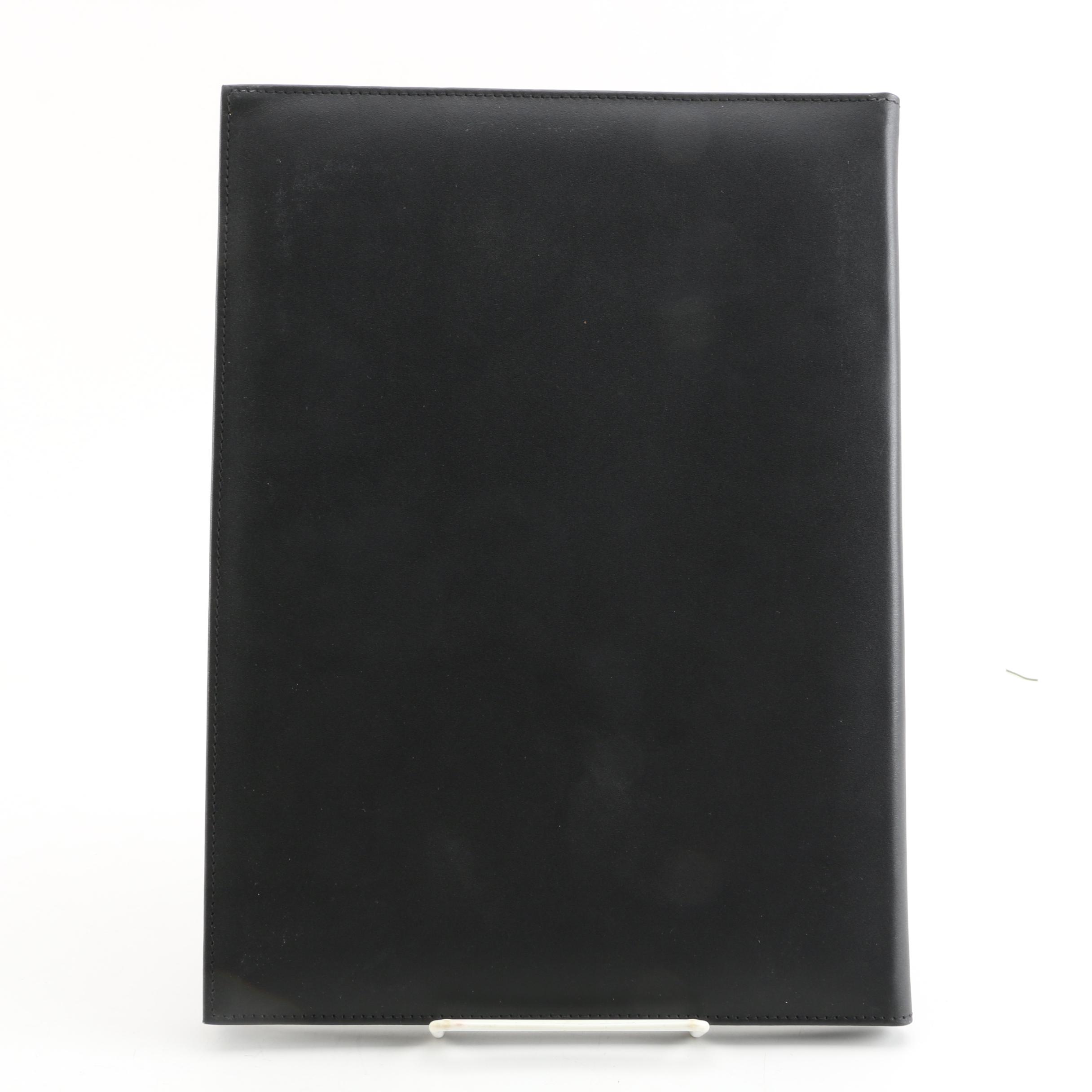 Group of "Tempo" Brand Folders and Binders in Faux Leather