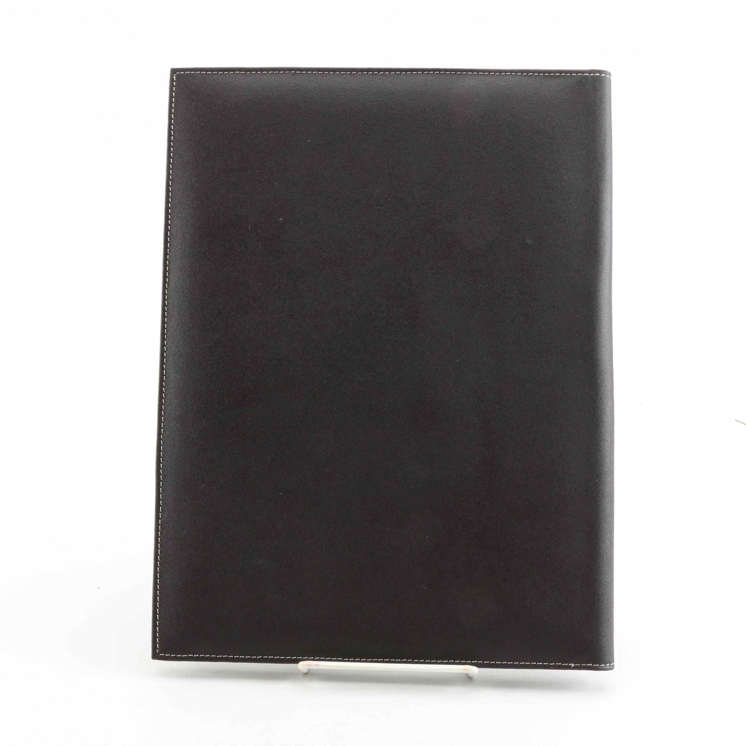 Group of "Tempo" Brand Folders and Binders in Faux Leather