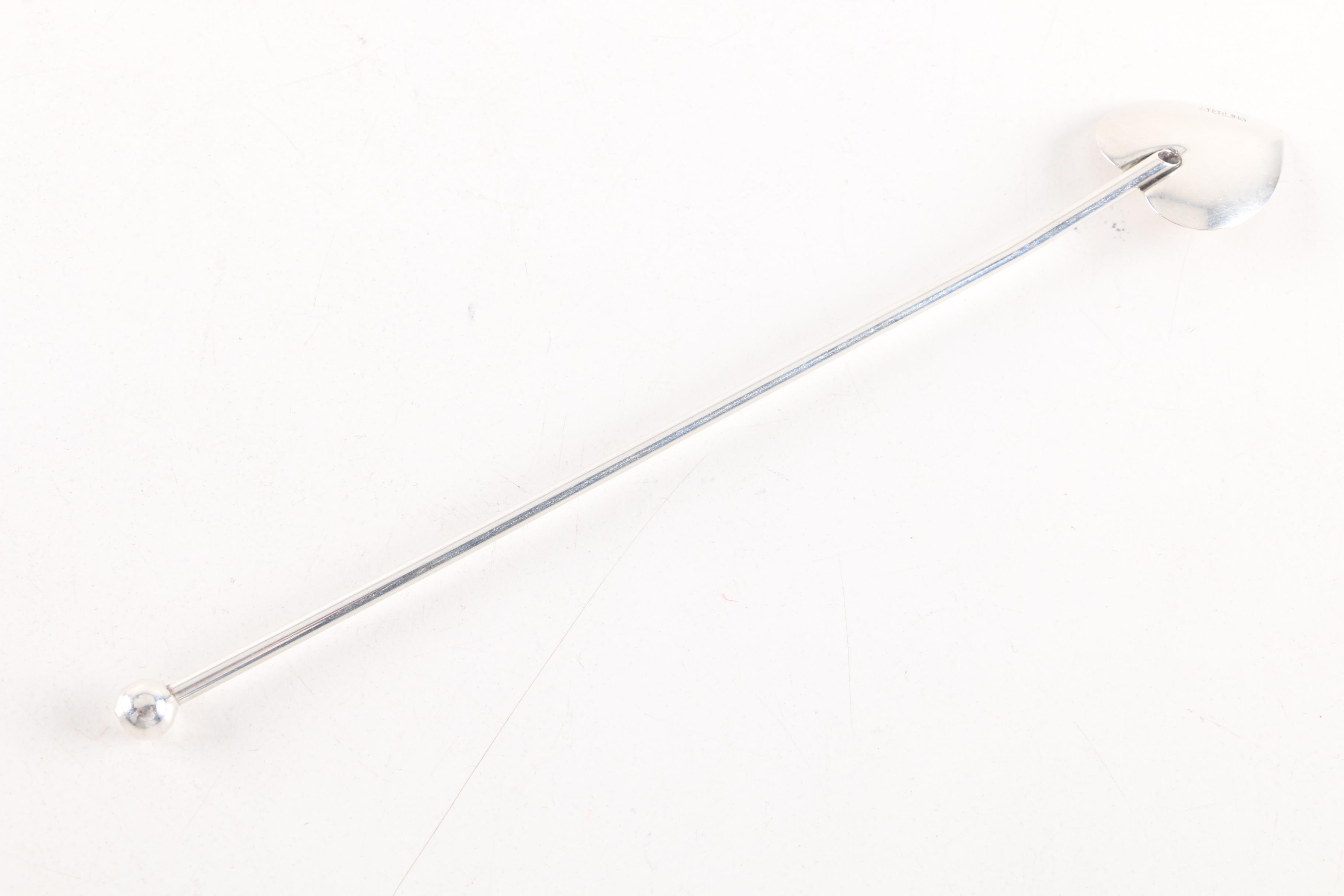 Sterling Silver Cocktail Stirring Straws