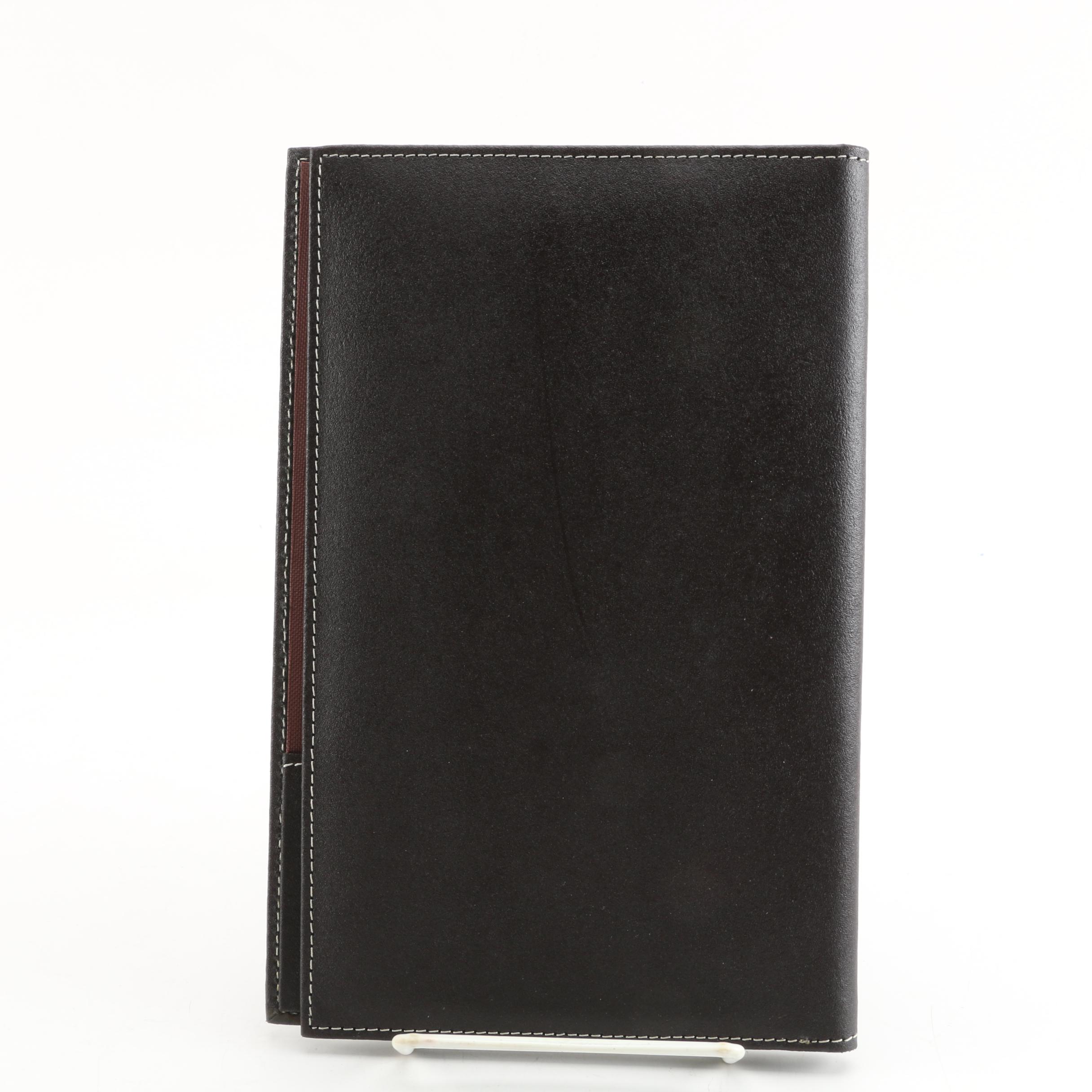 Group of "Tempo" Brand Folders and Binders in Faux Leather
