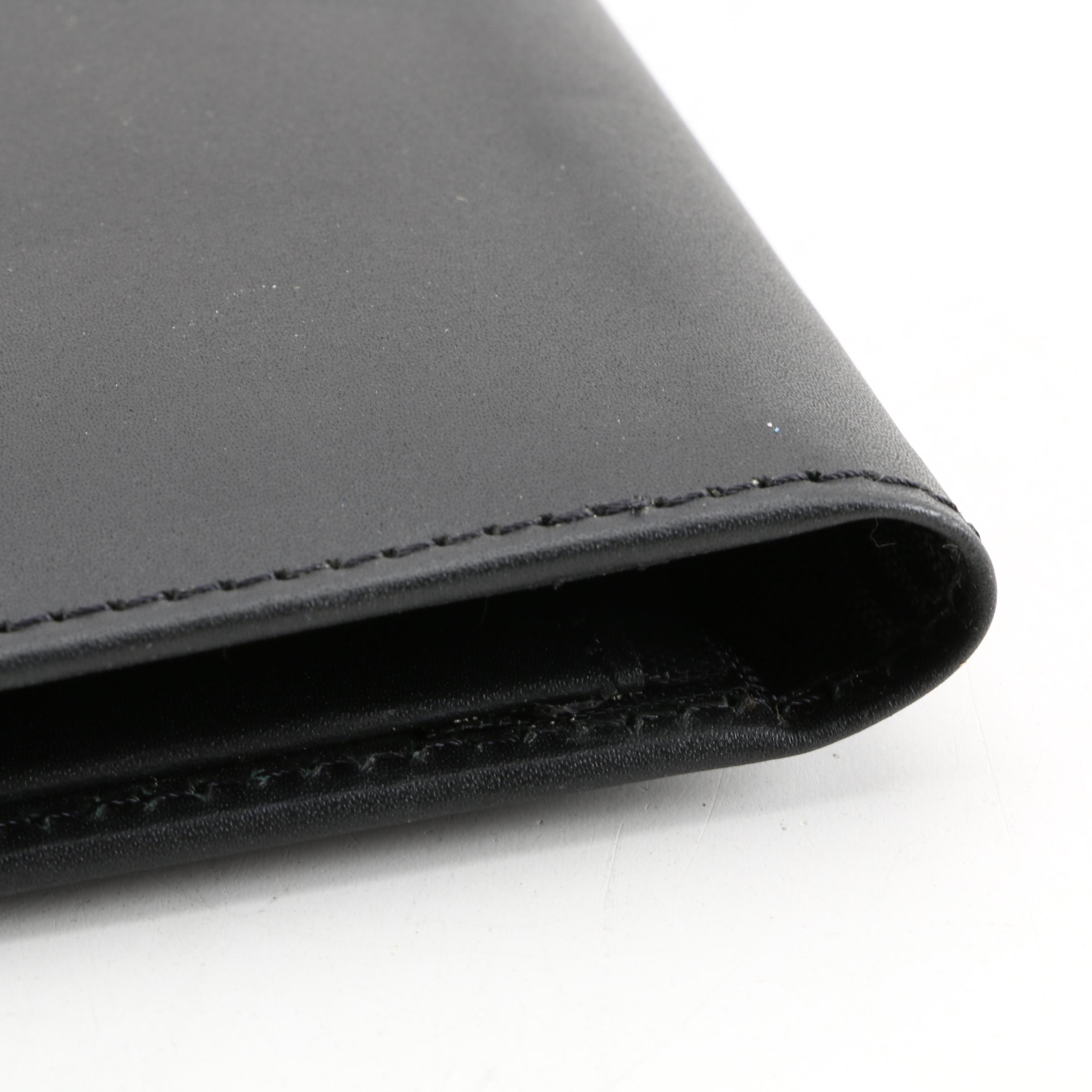 Group of "Tempo" Brand Folders and Binders in Faux Leather