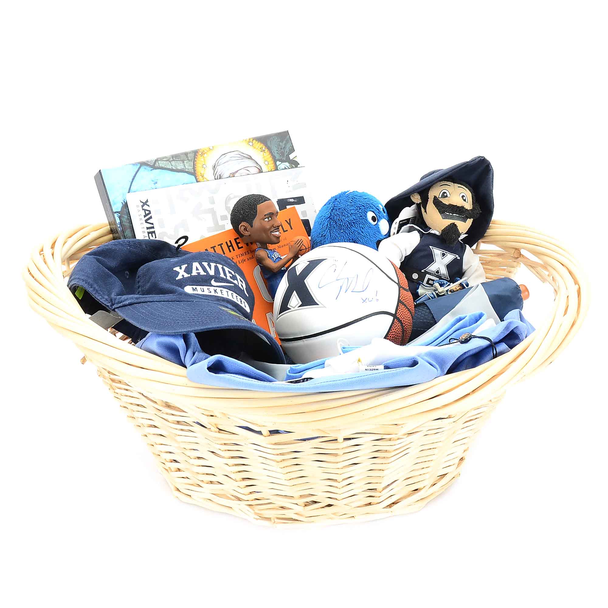 Xavier University Collectibles including Chris Mack Signed Basketball
