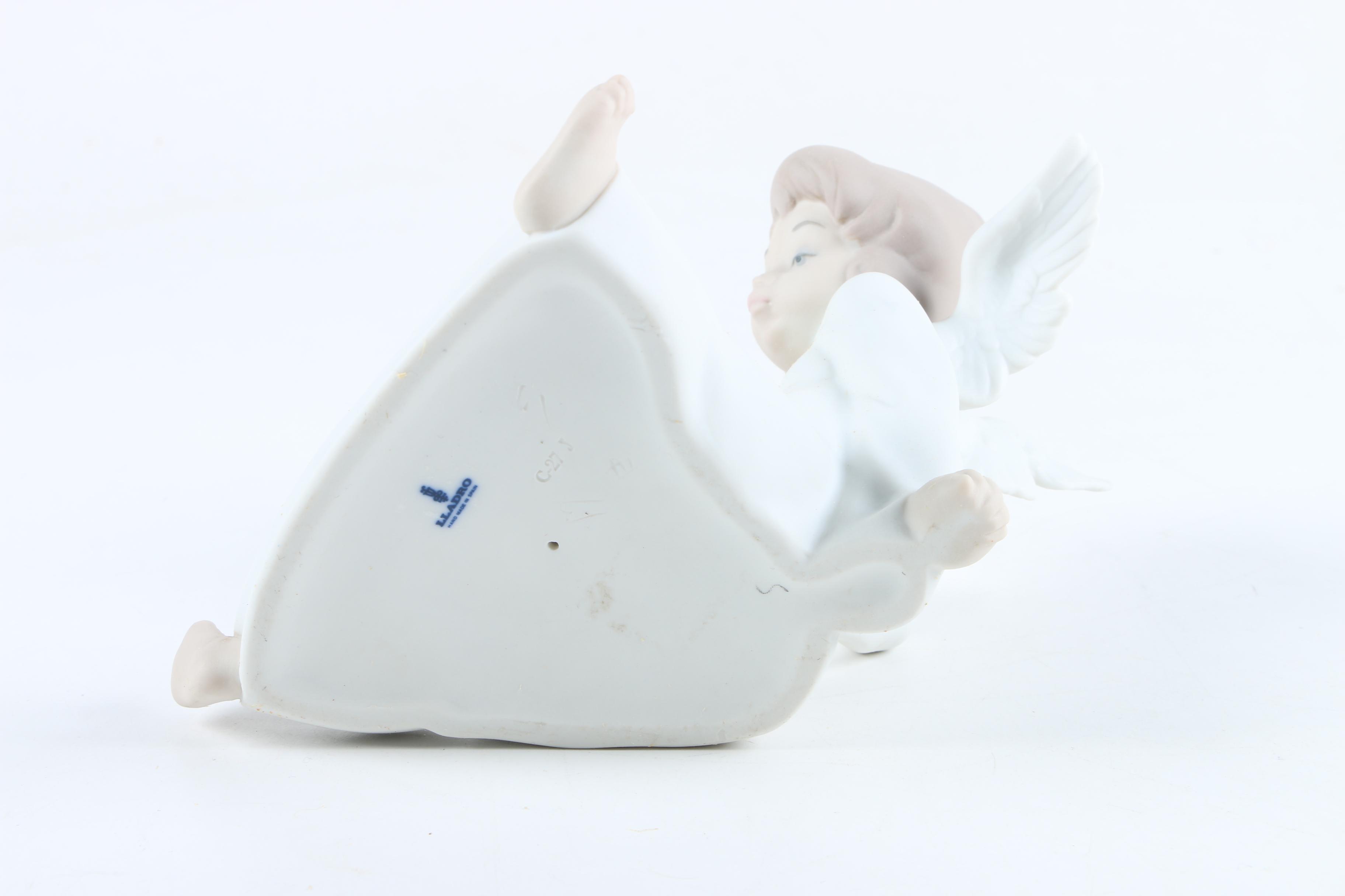 Lladró "Angel Wondering" Ceramic Figurine
