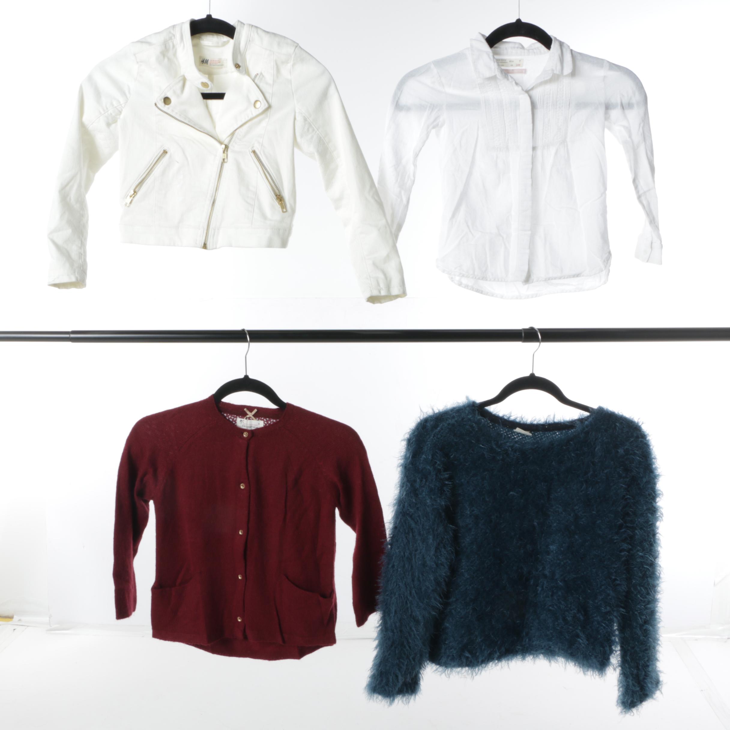 Girls' Separates Including H&M and Zara Girls