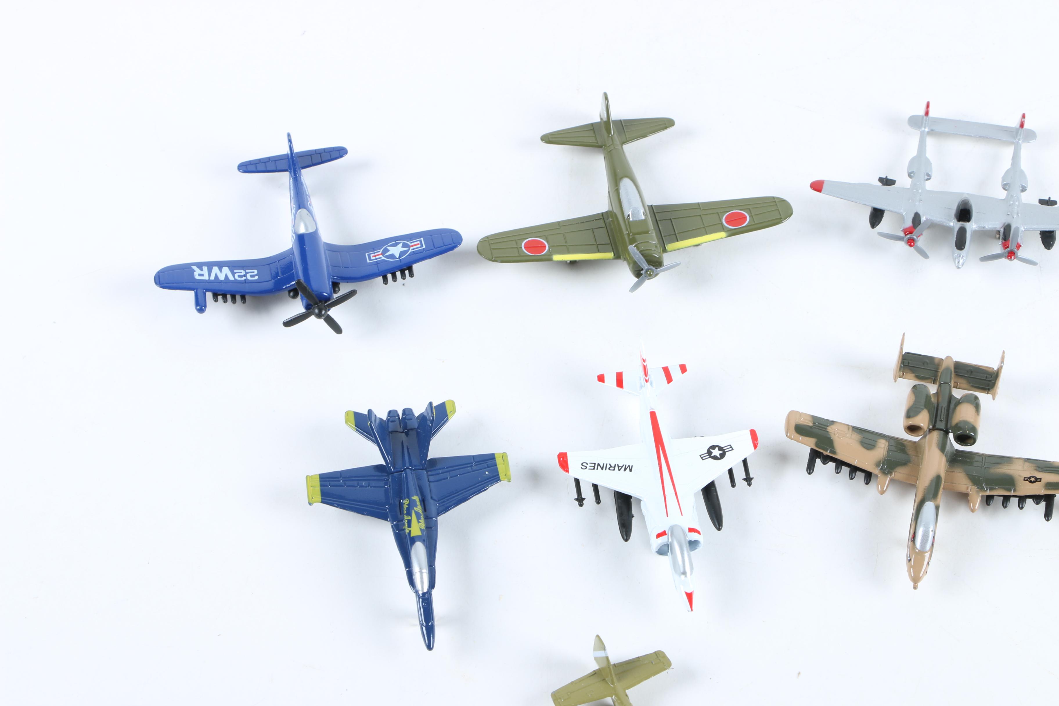 Die-Cast Military Planes