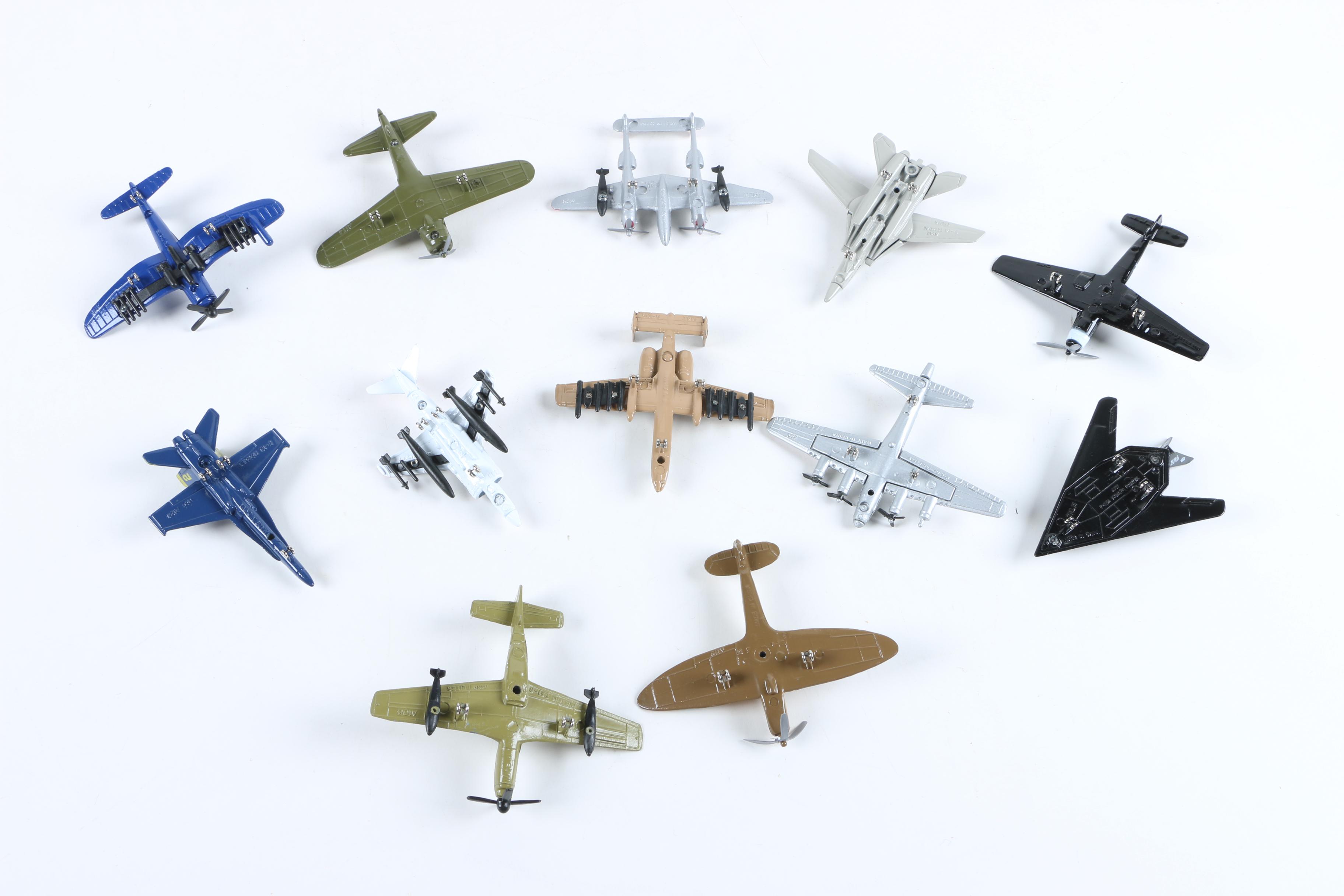 Die-Cast Military Planes