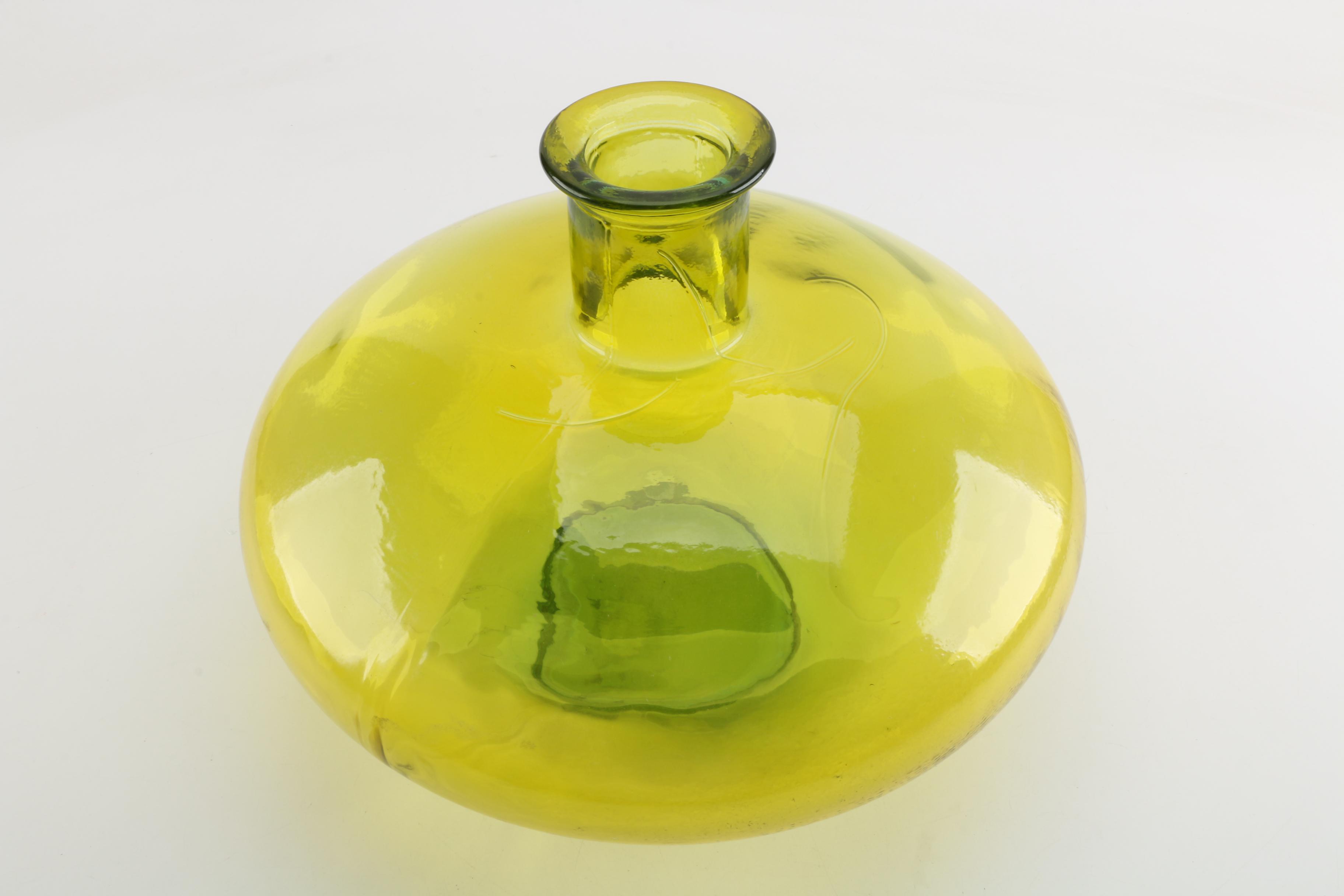 San Miguel Spanish Recycled Glass Vase