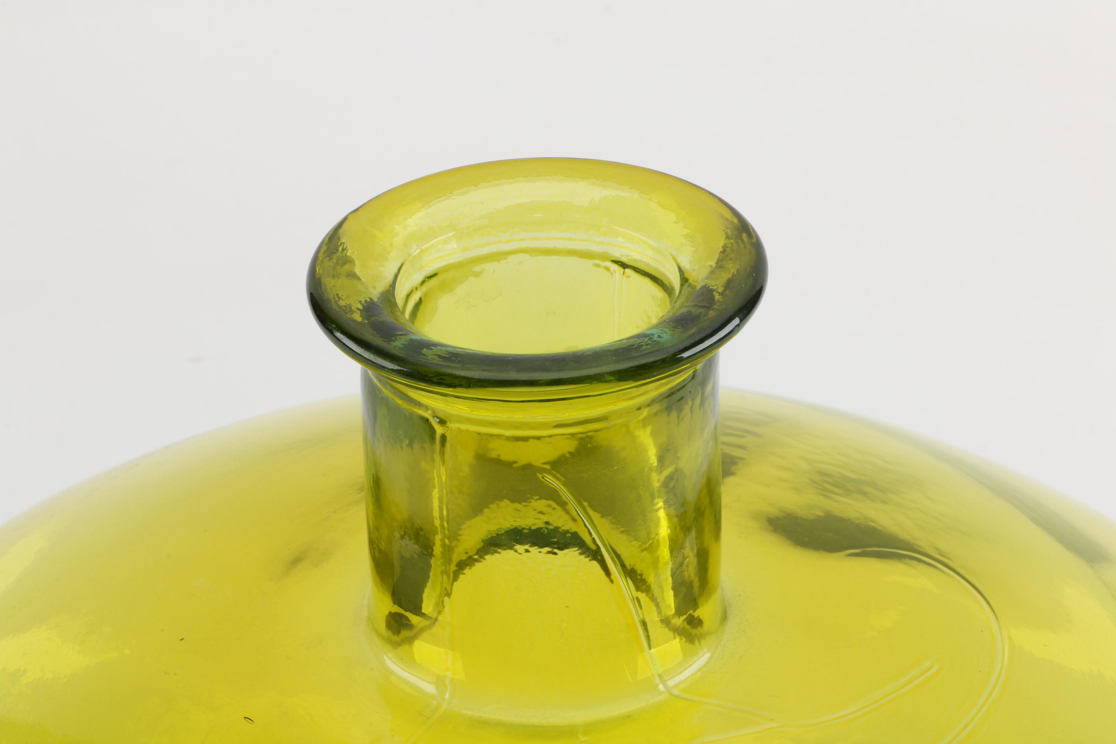 San Miguel Spanish Recycled Glass Vase