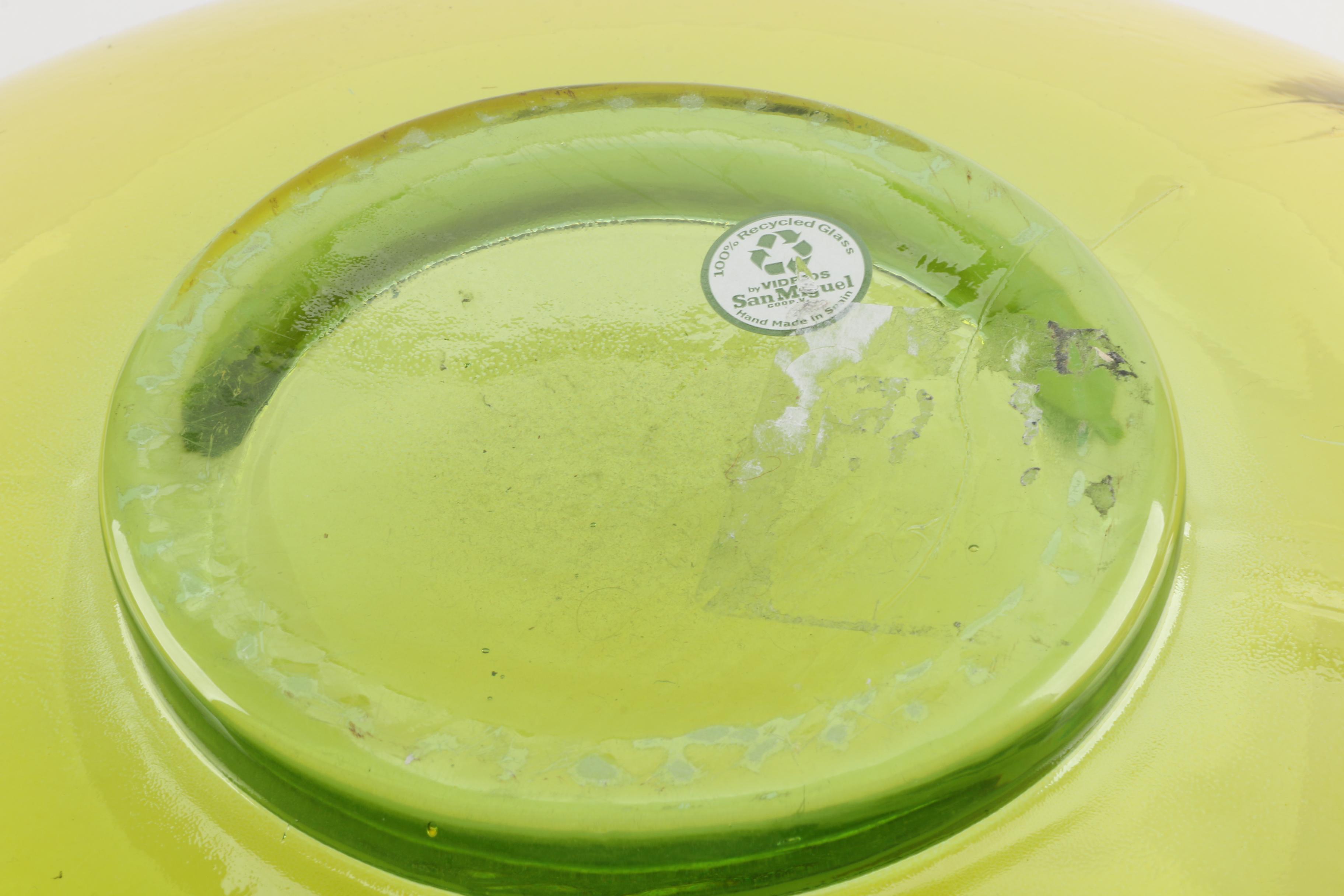 San Miguel Spanish Recycled Glass Vase