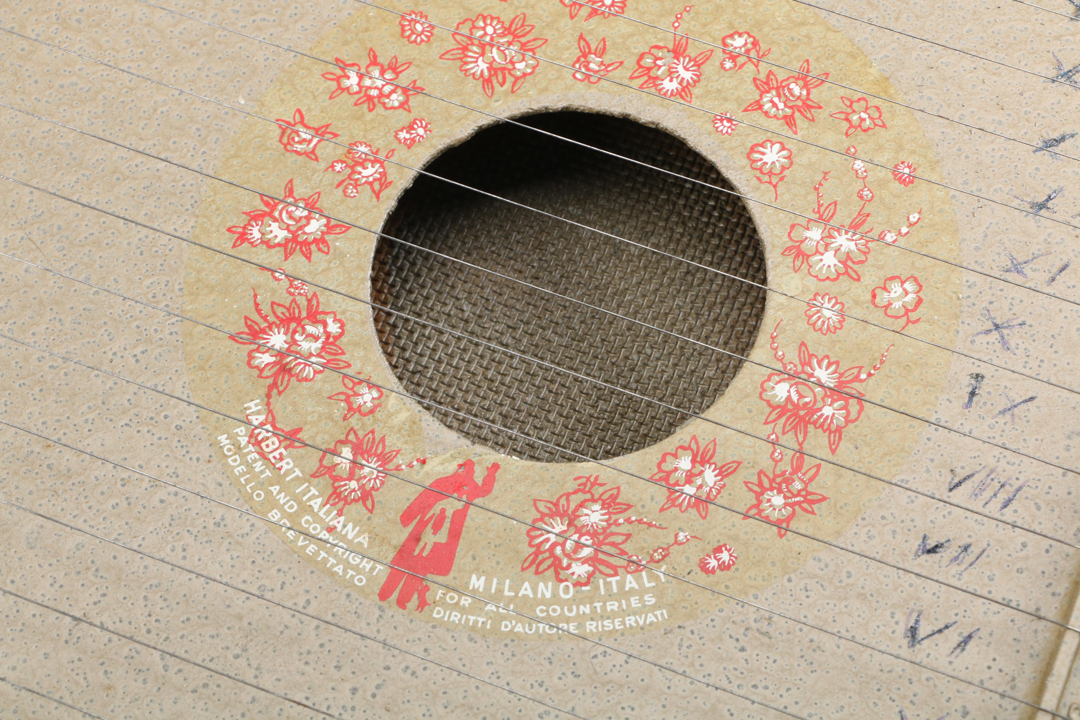 Vintage Jr. Zither La Cetra Magica Deluxe by Harbert Italiana Milano