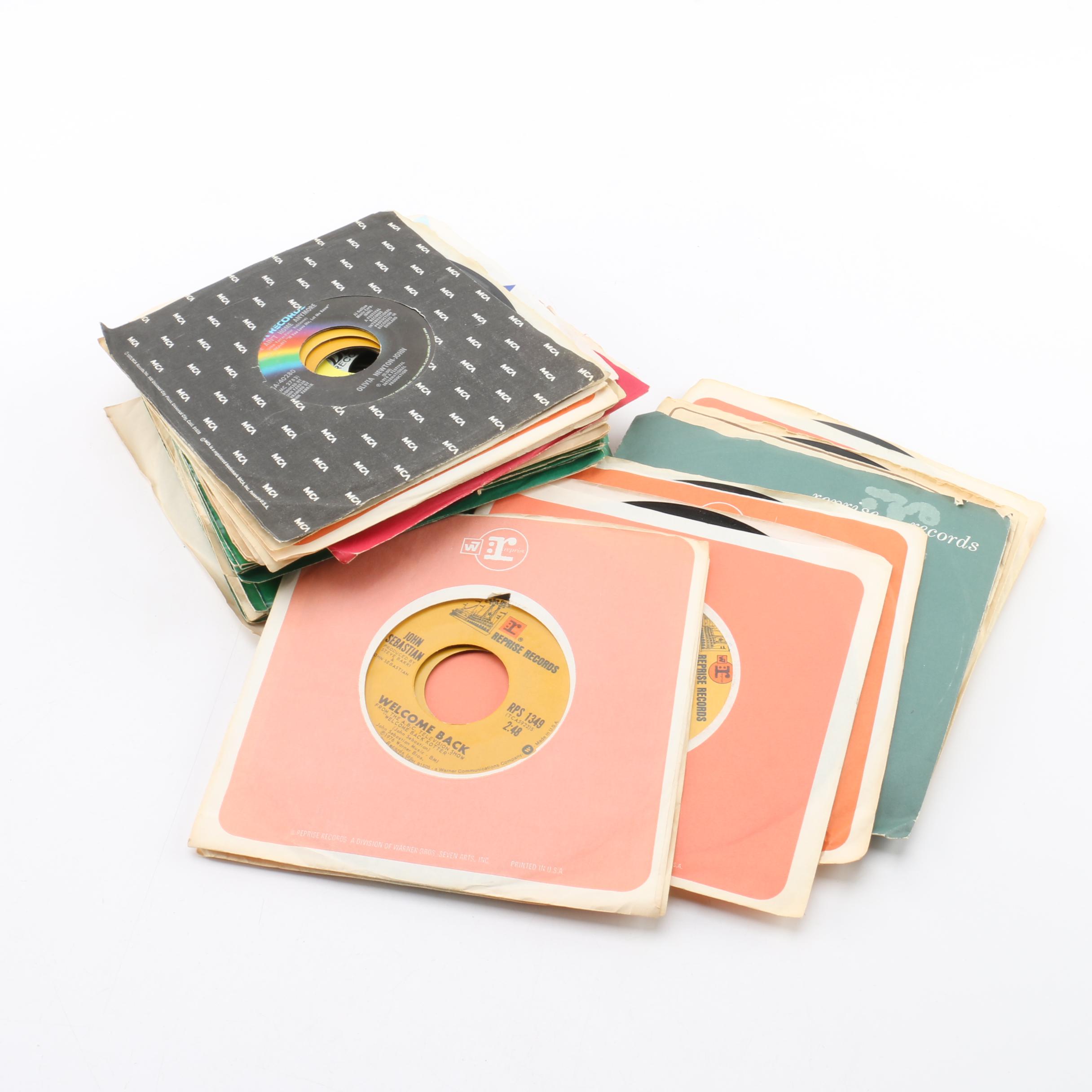 Easy Listening and Light Rock Single Records with Frank Sinatra, Judy Collins