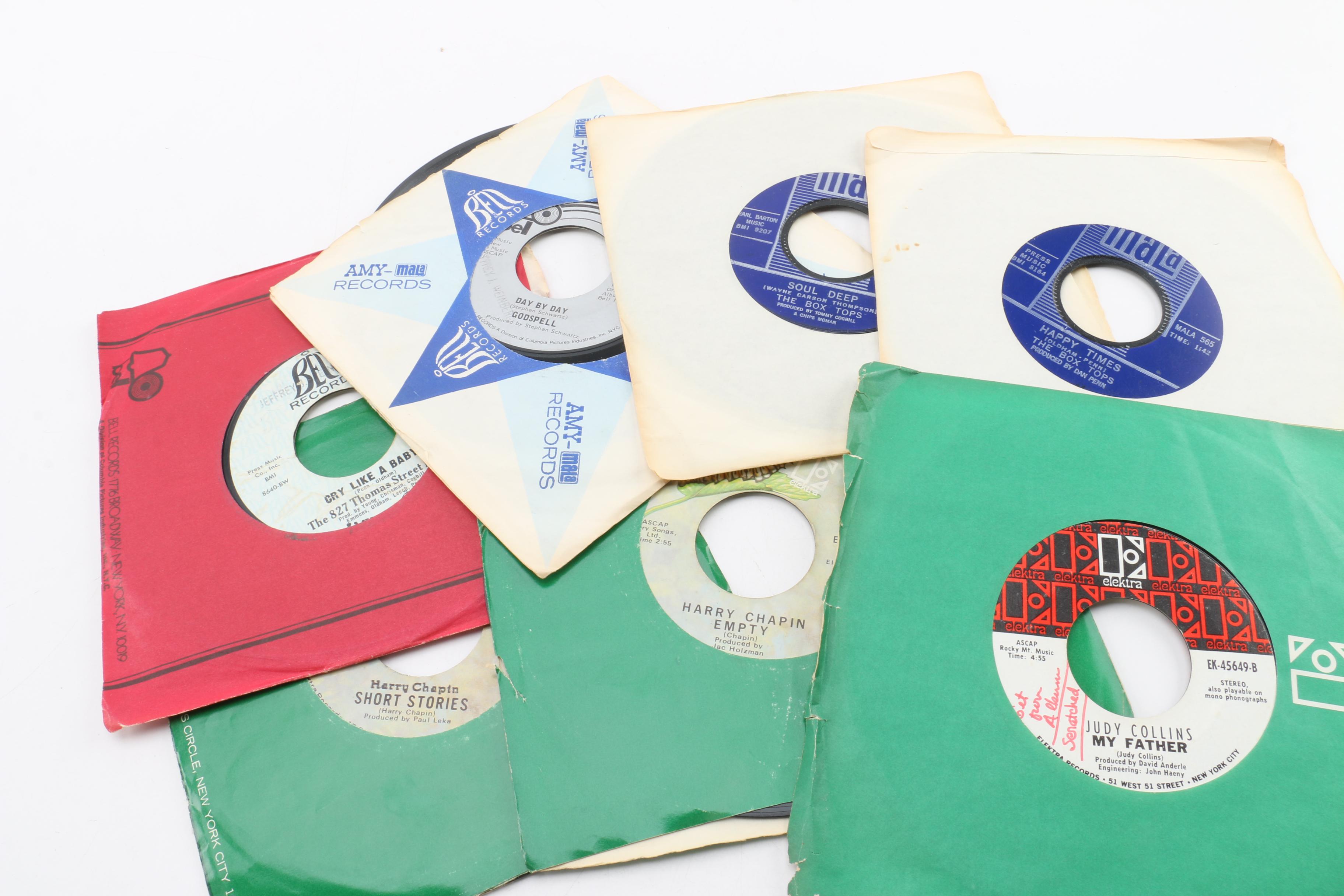 Easy Listening and Light Rock Single Records with Frank Sinatra, Judy Collins