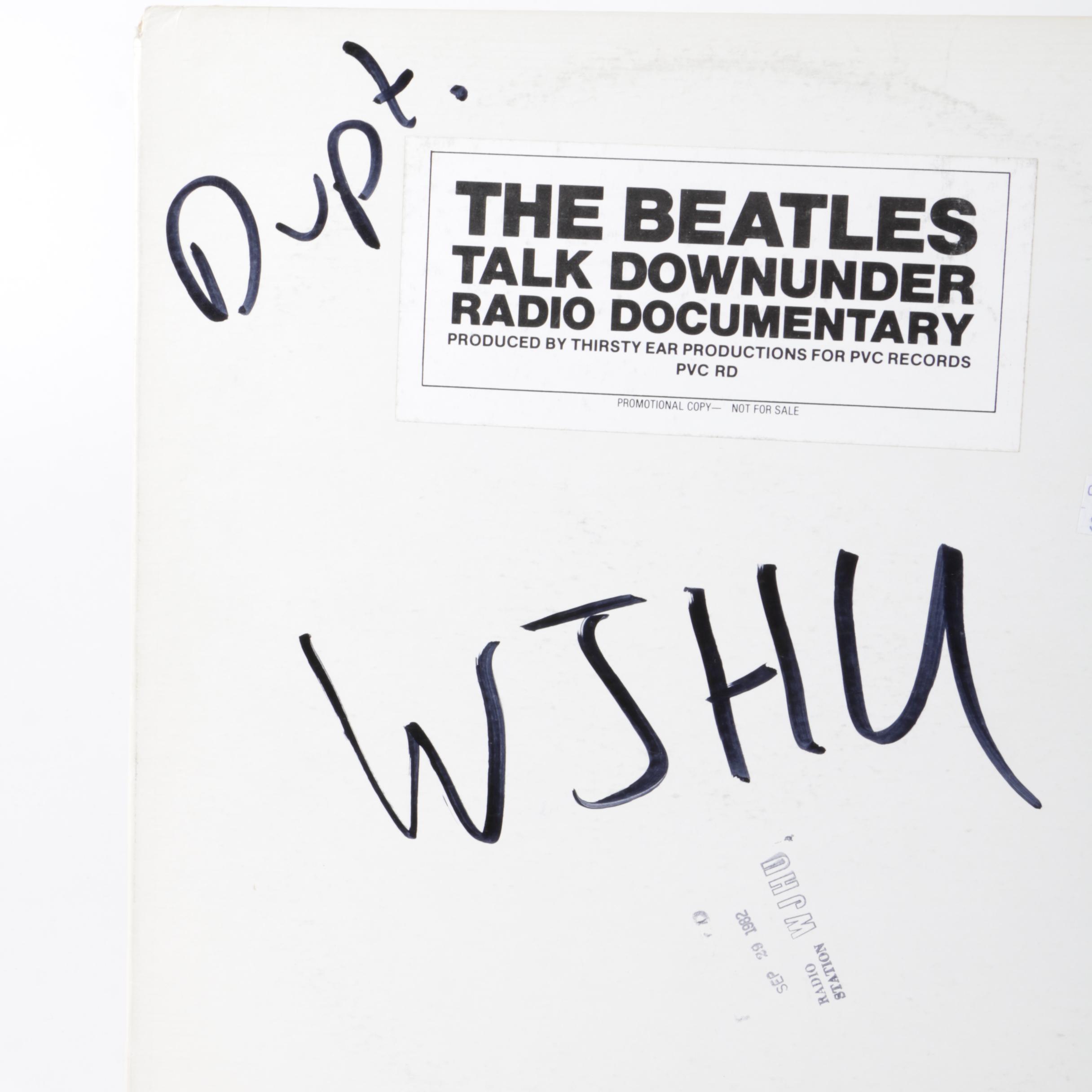 The Beatles "Not A Second Time" and "Talk Downunder" Interview Records