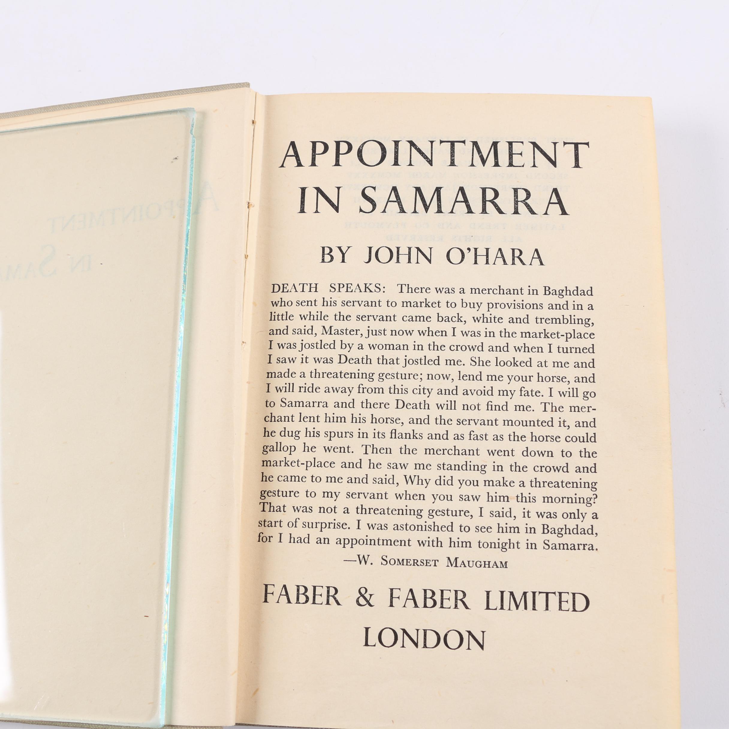 Assortment of John O'Hara Novels and Short Stories