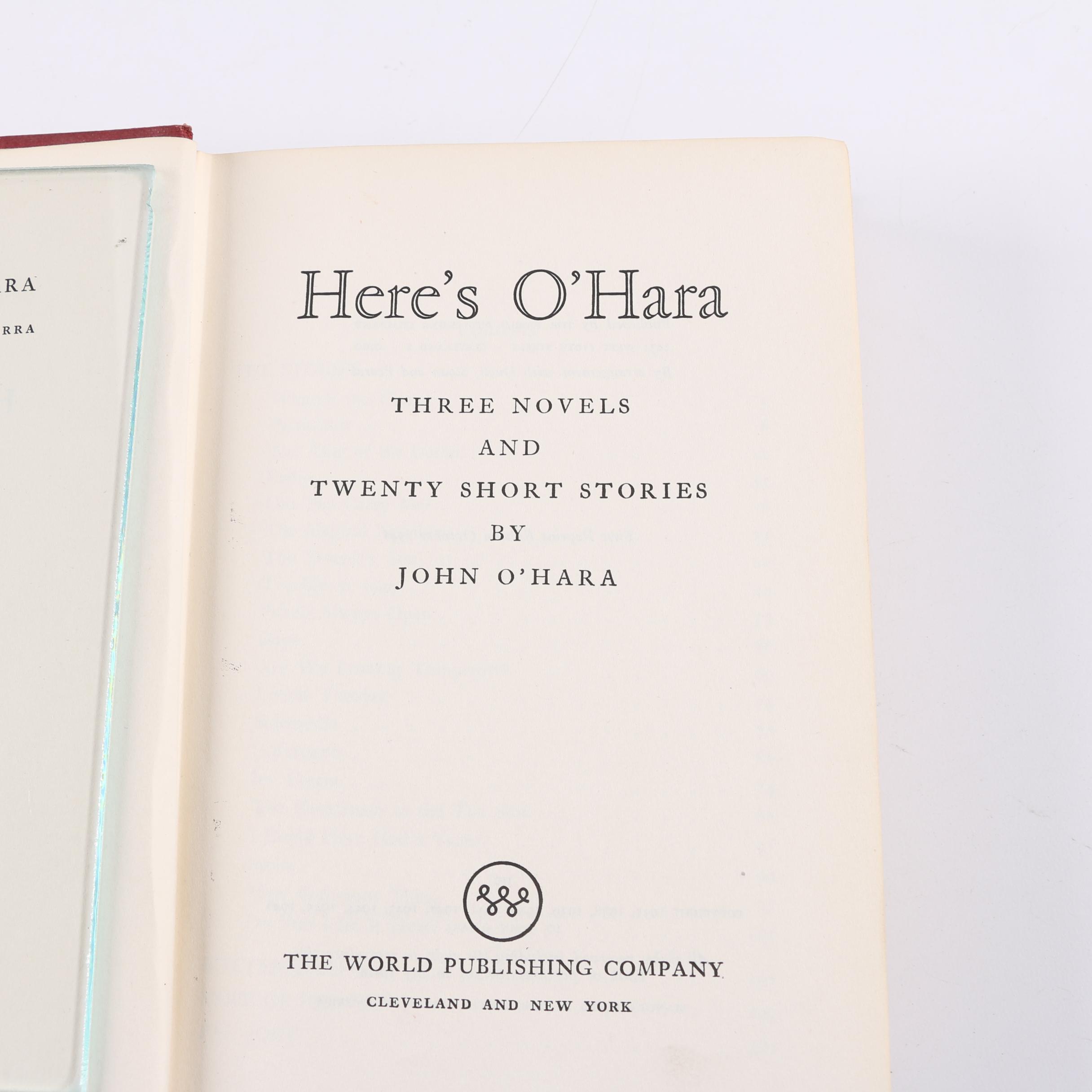 Assortment of John O'Hara Novels and Short Stories