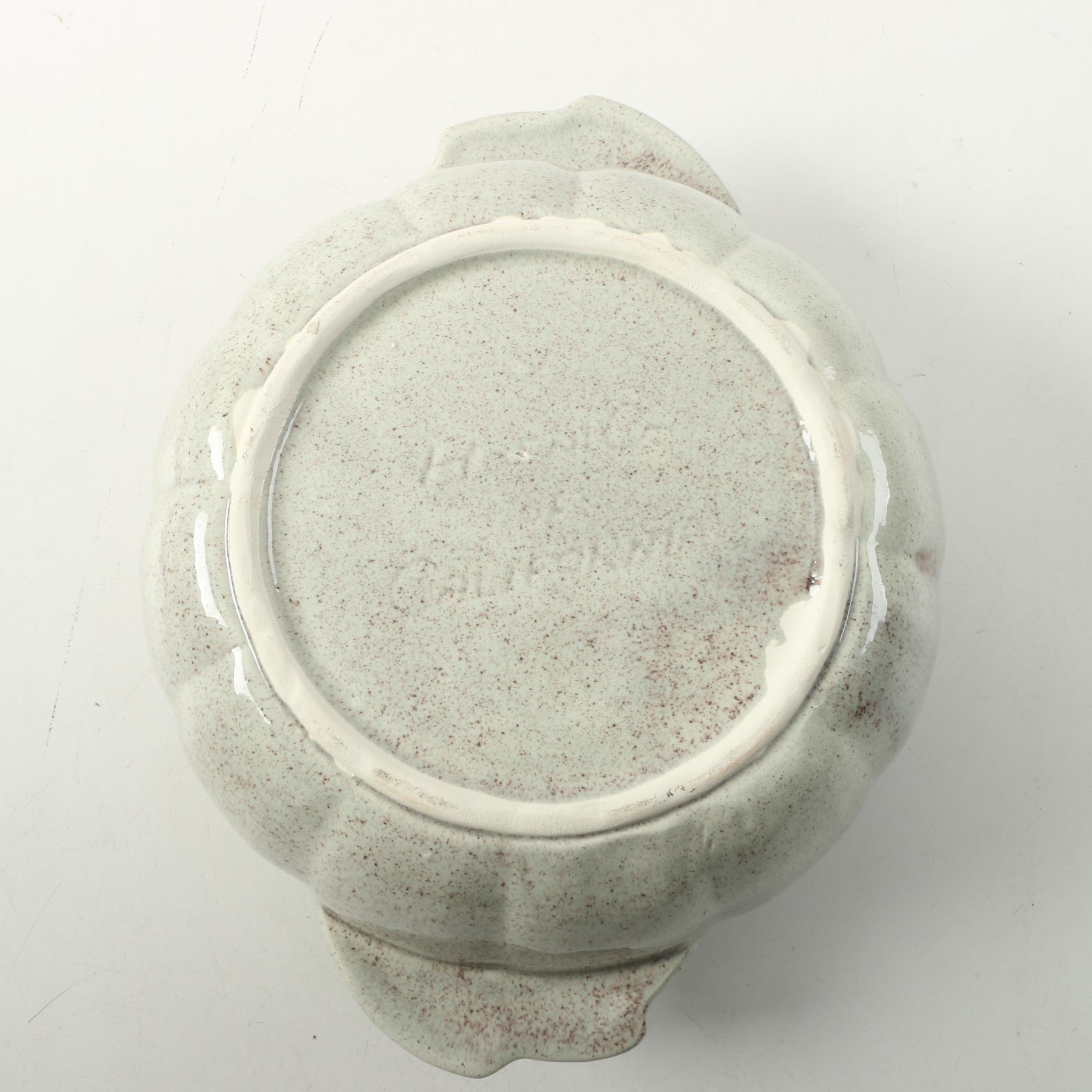 Hoenig Pottery Covered Pumpkin Covered Bowl