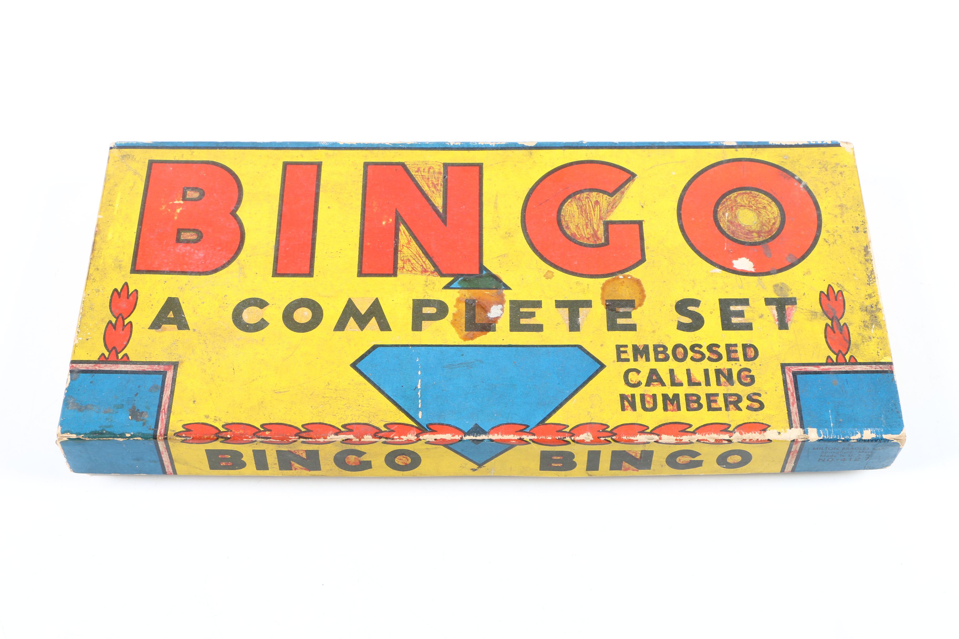 Vintage Jacks, Bingo, and Tambourine