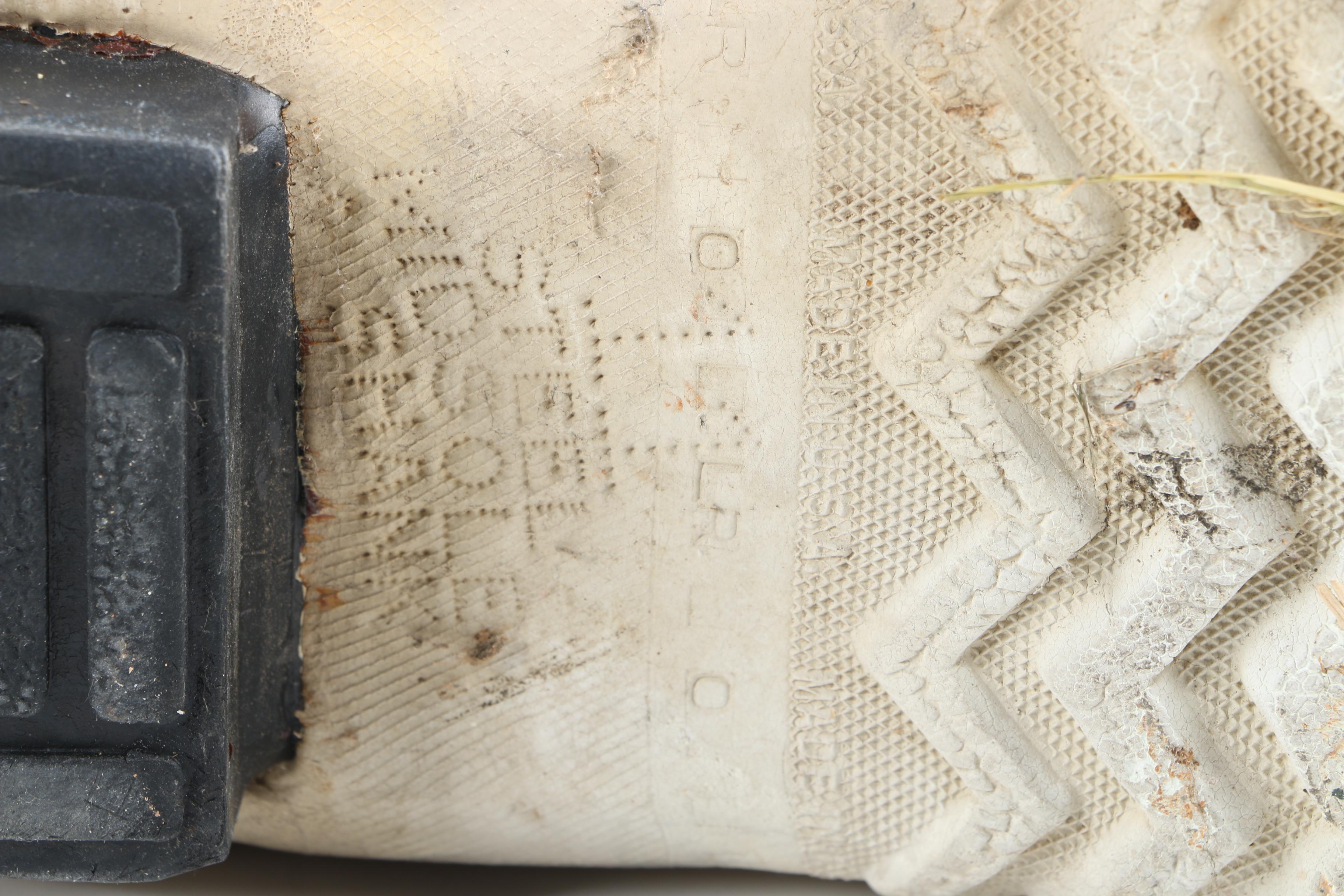 Vintage Fireman's Hat And Boots