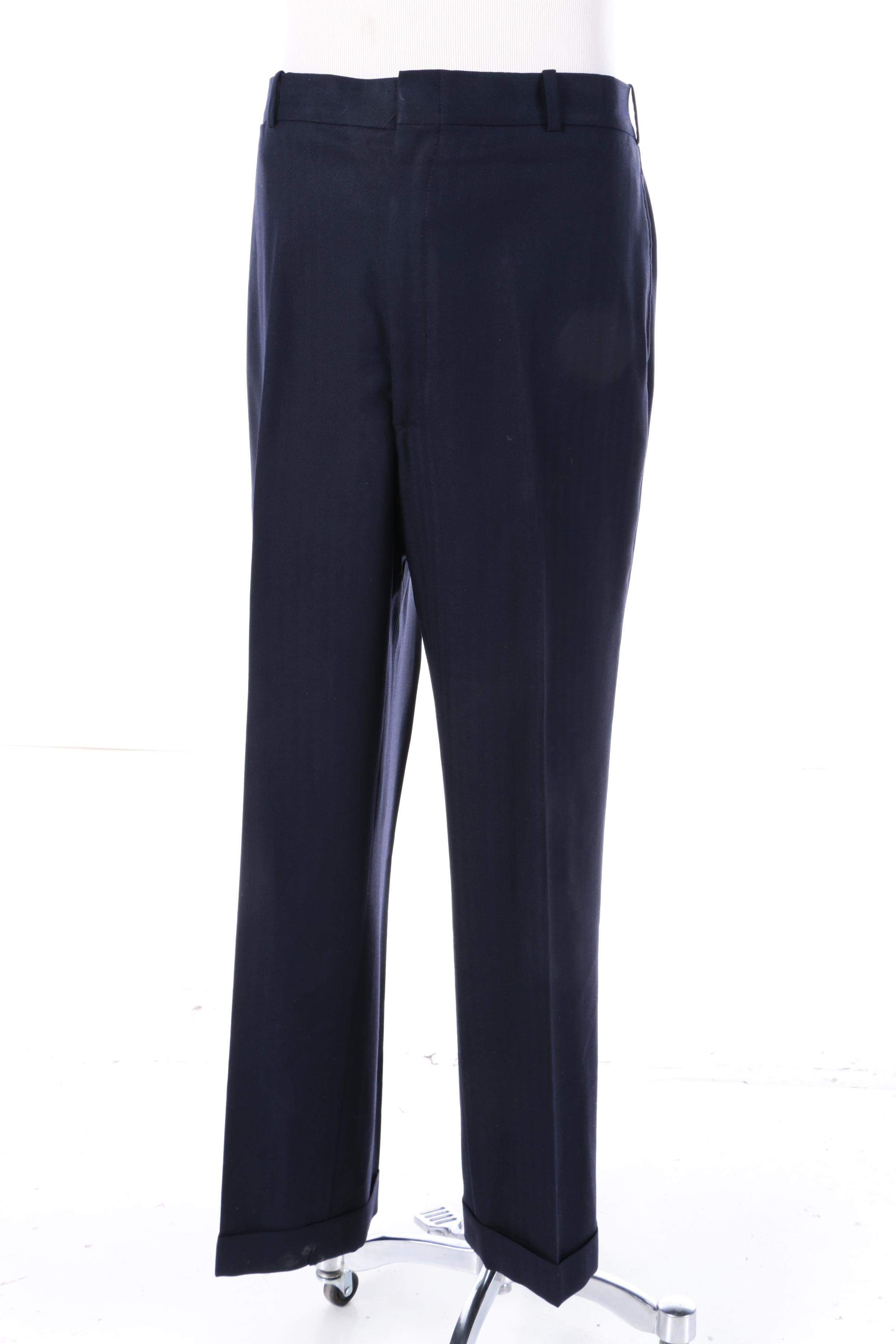 Men's Britches of Georgetowne Suit Jackets and J. Press Navy Blue Pant Suit