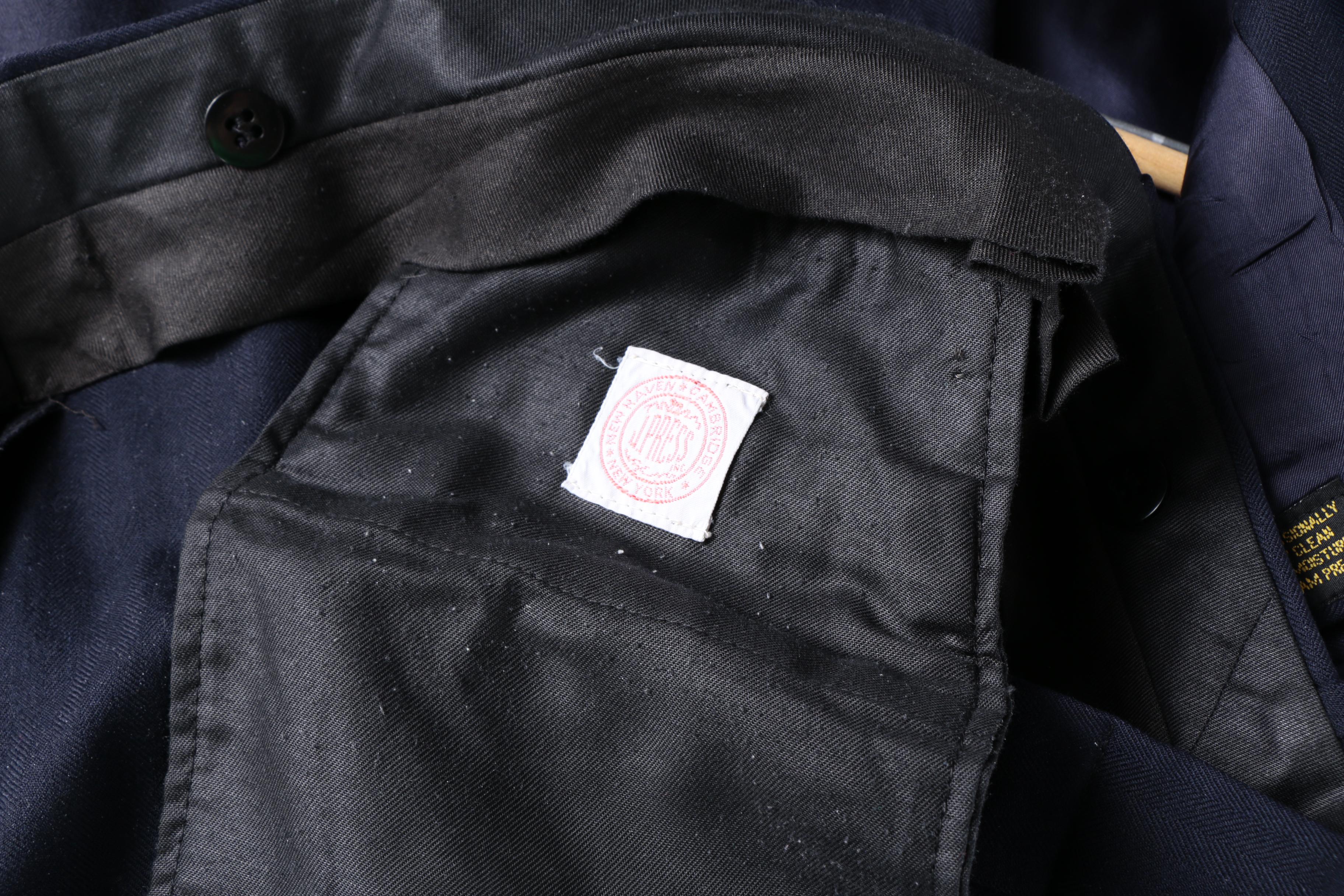 Men's Britches of Georgetowne Suit Jackets and J. Press Navy Blue Pant Suit