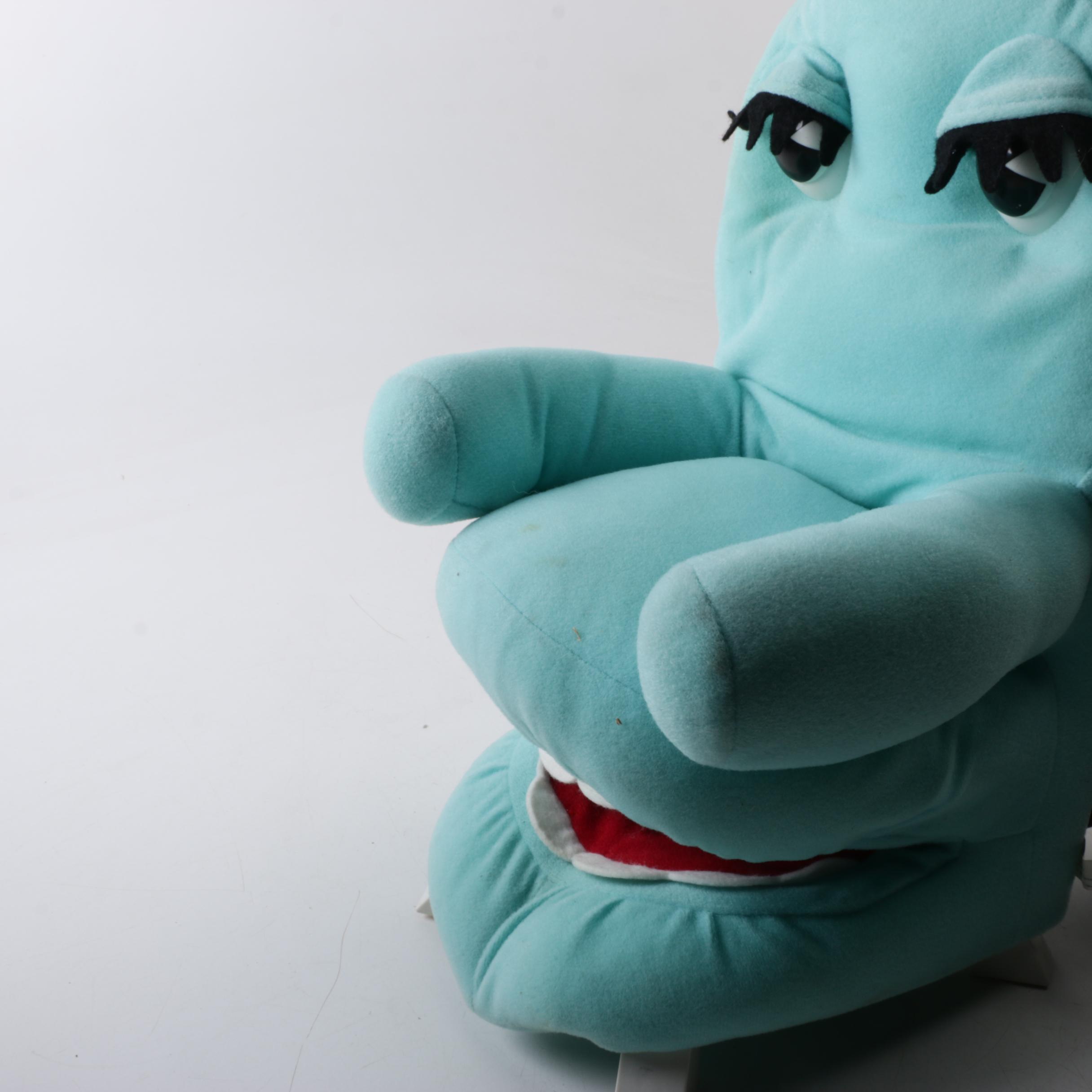 1980s Matchbox "Pee Wee Herman" Talking Doll and "Chairry" Chair