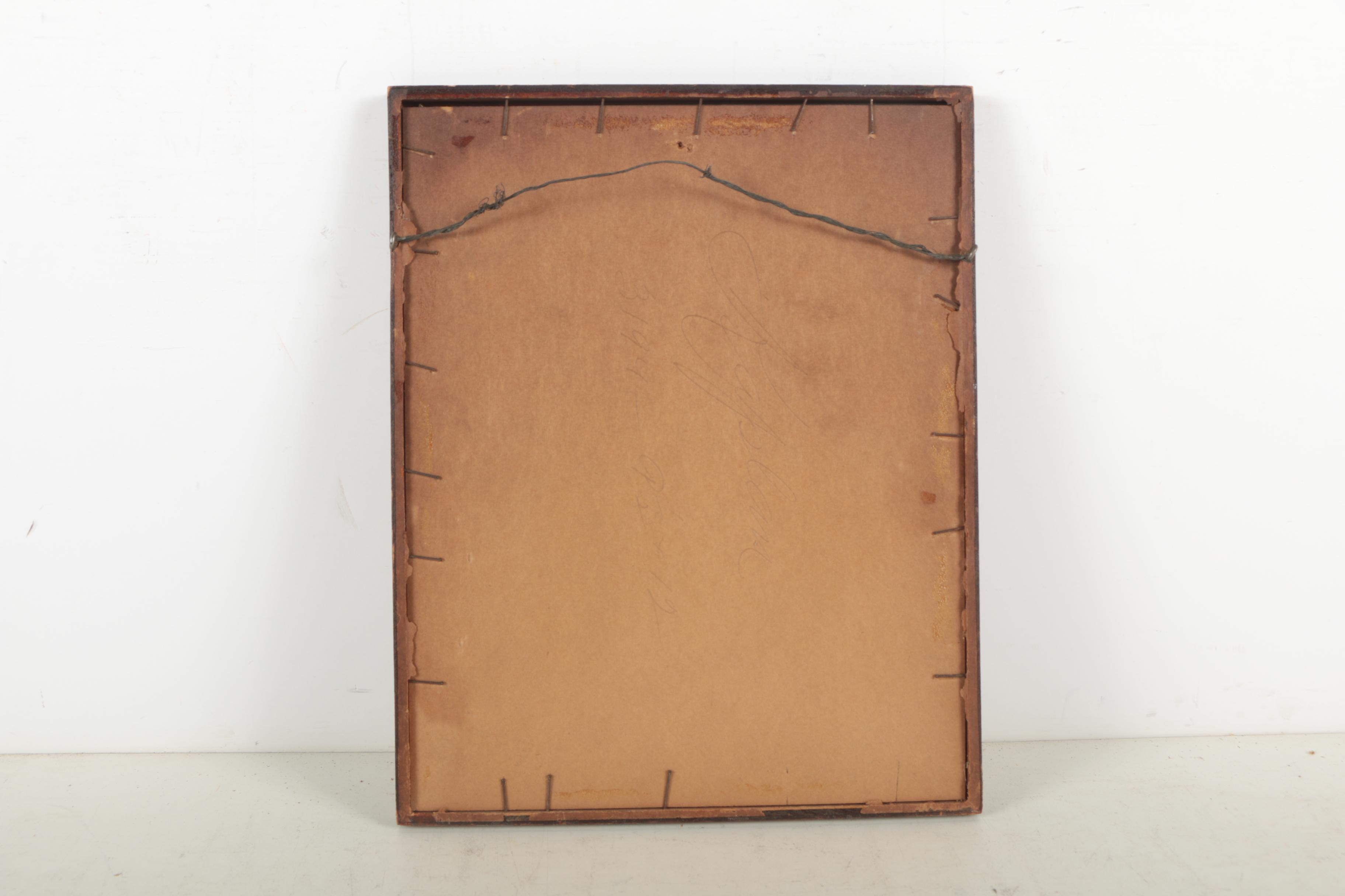 Color Etching of an European City