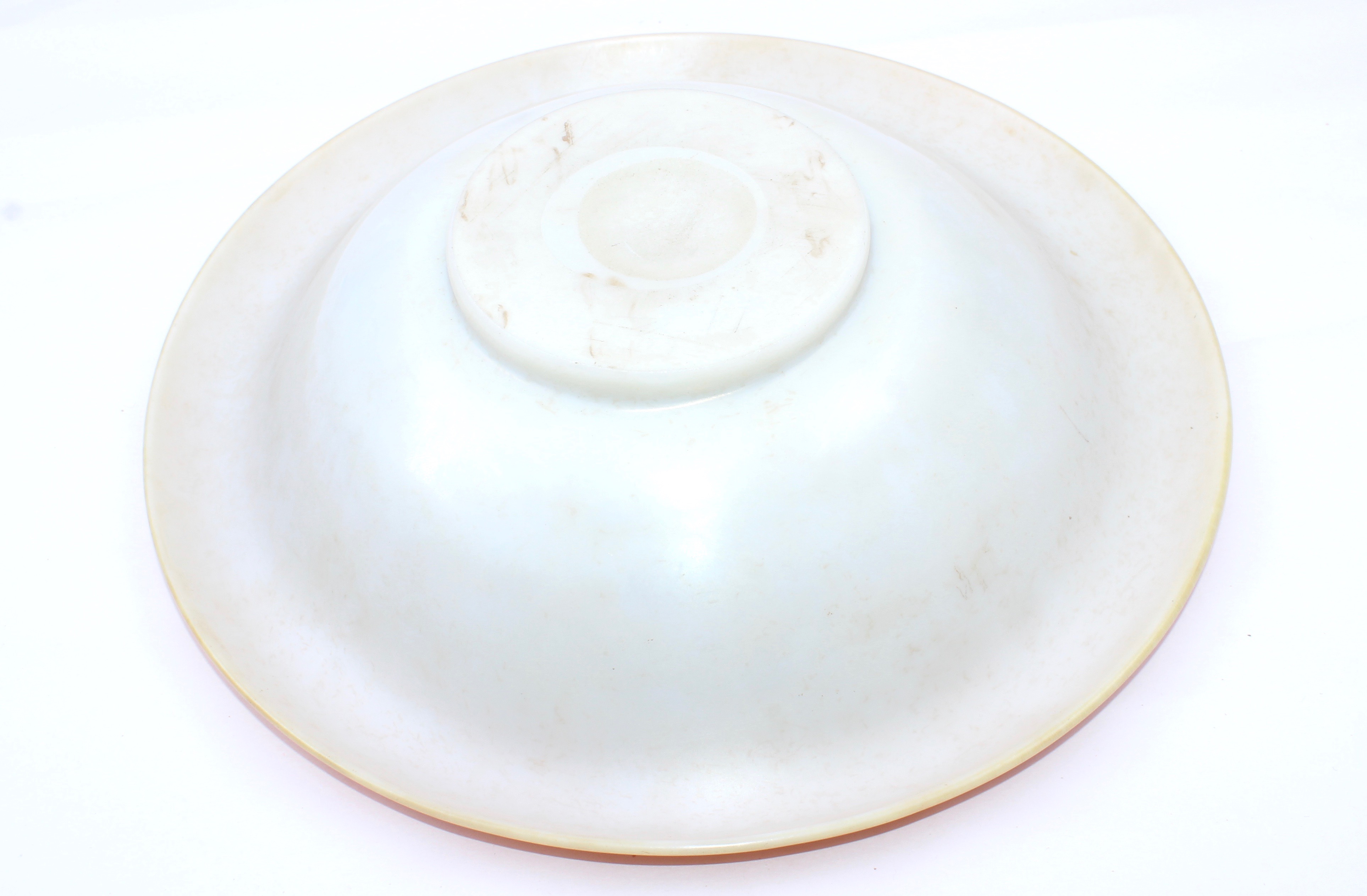 Steuben Aurene on Calcite Art Glass Bowl