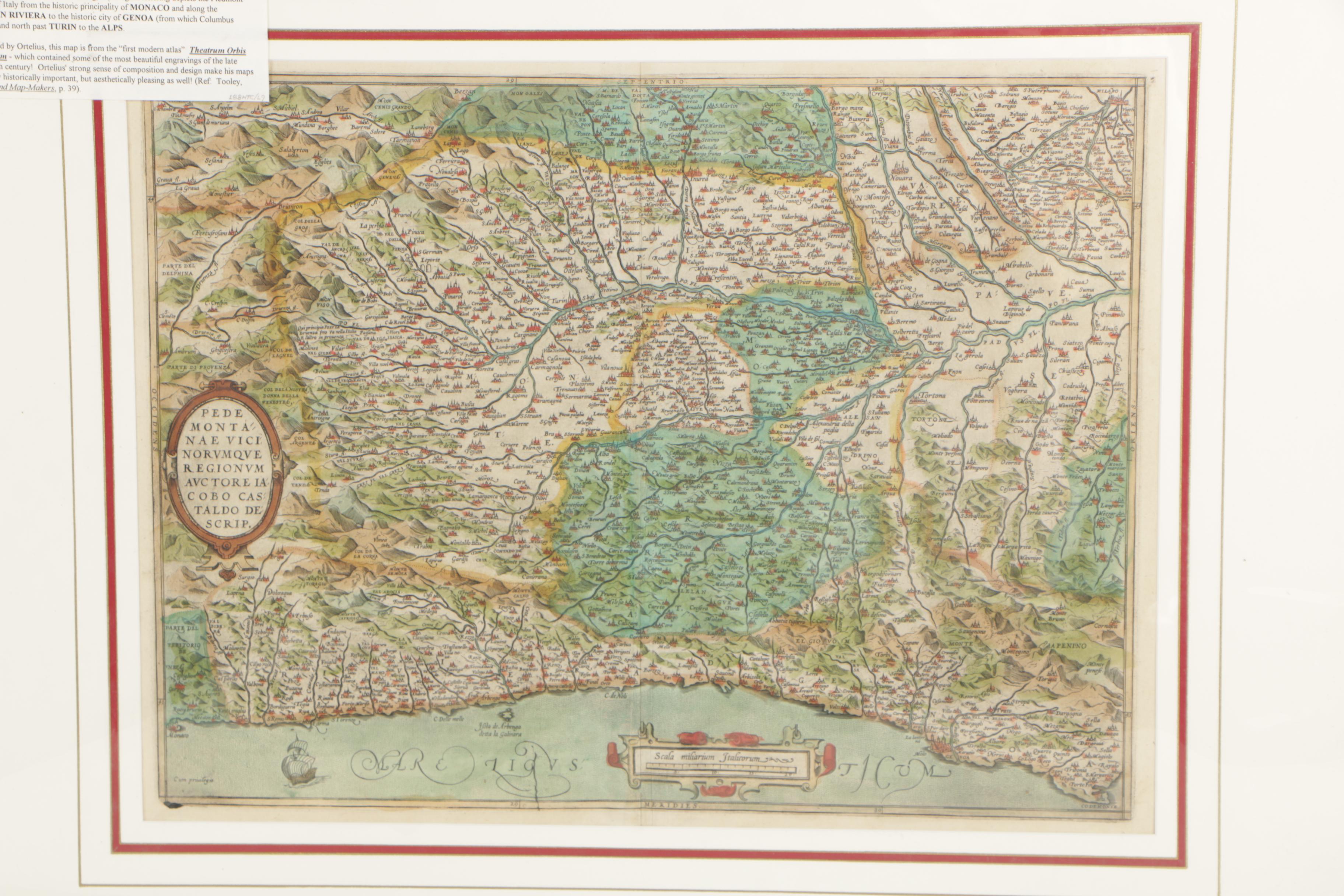 Historical Printed Maps of Italy