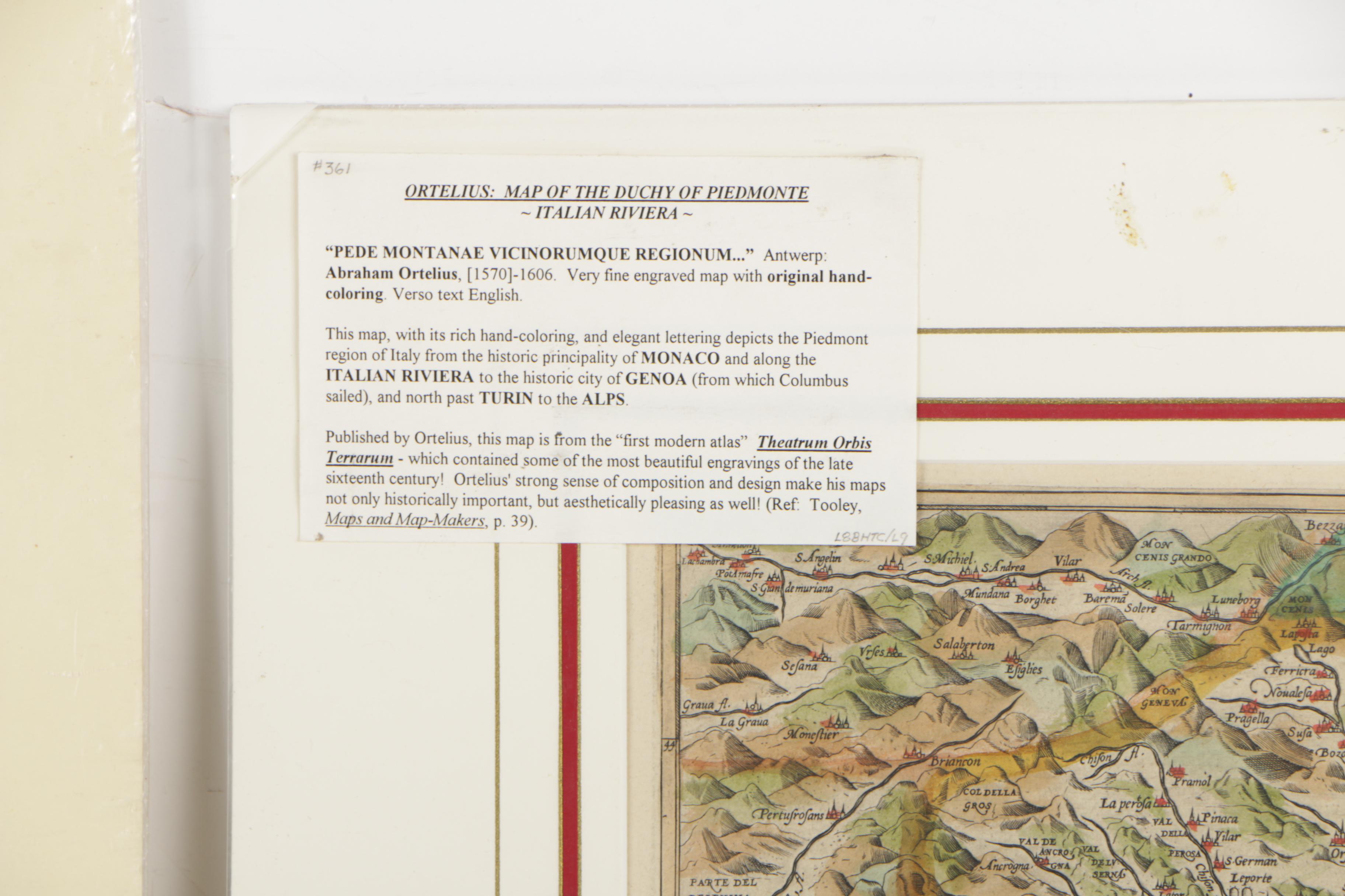 Historical Printed Maps of Italy