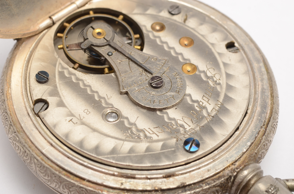 Antique N.Y. Standard Lever Set Pocket Watch