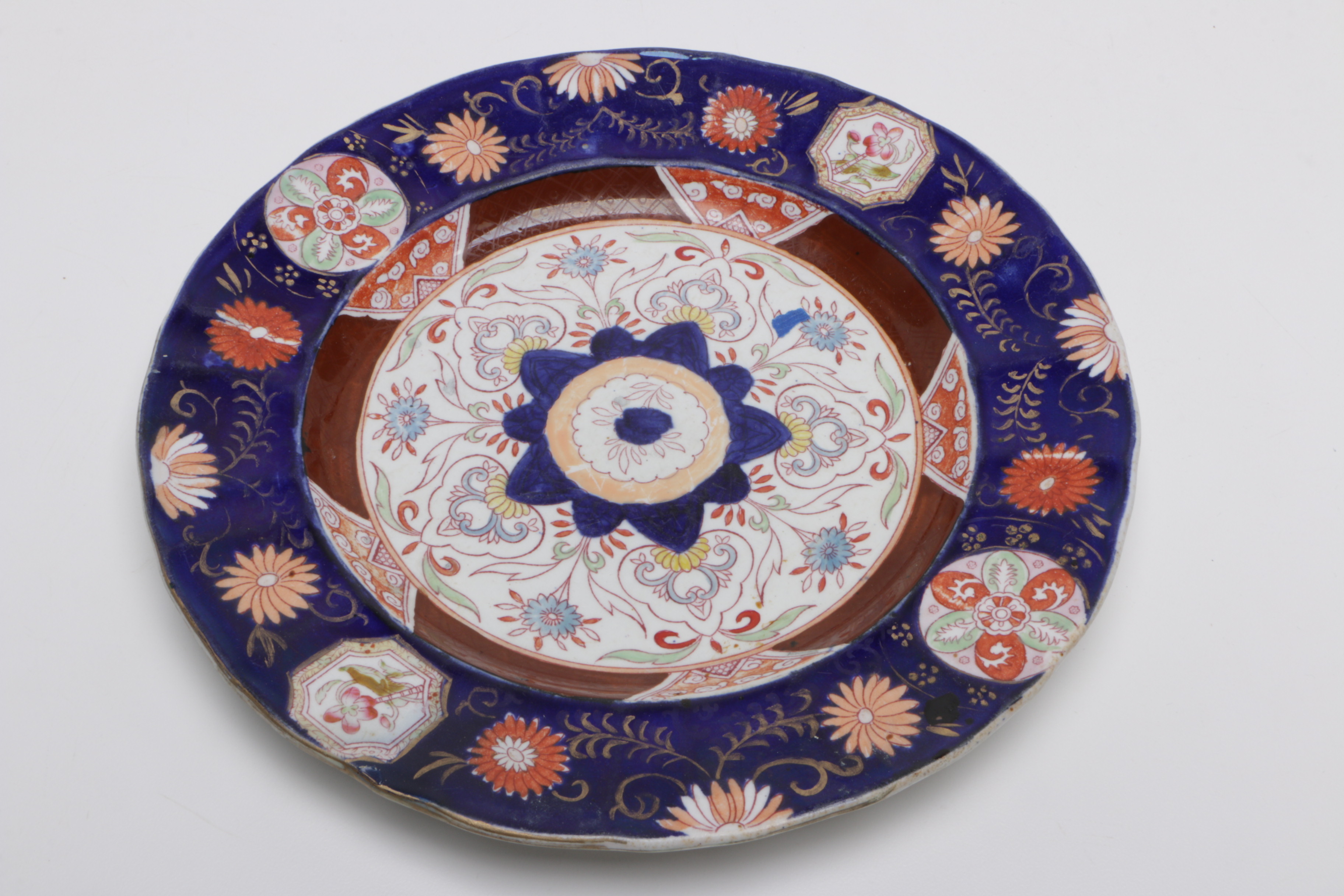 Antique Ashworth Brothers English Imari Plates