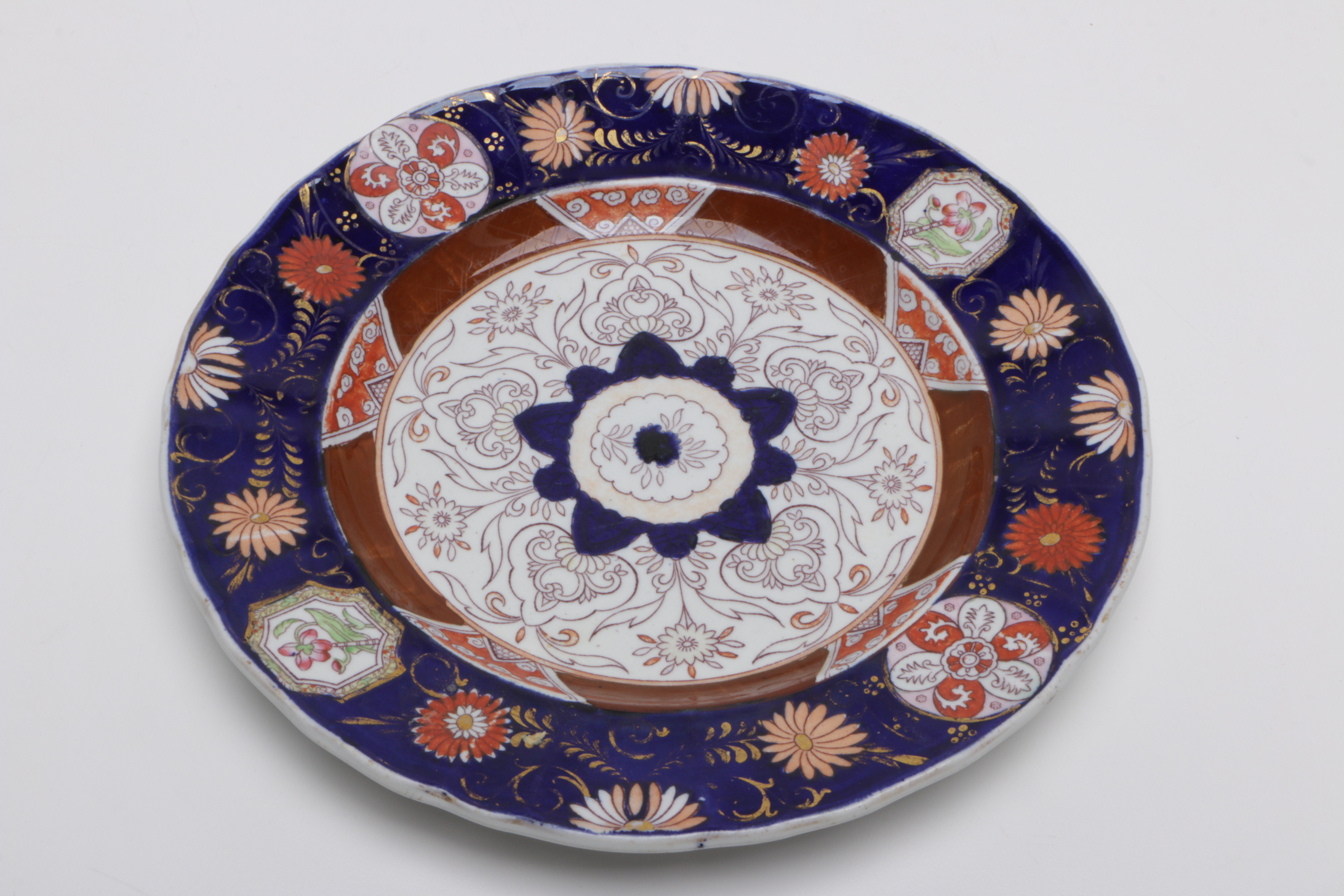 Antique Ashworth Brothers English Imari Plates