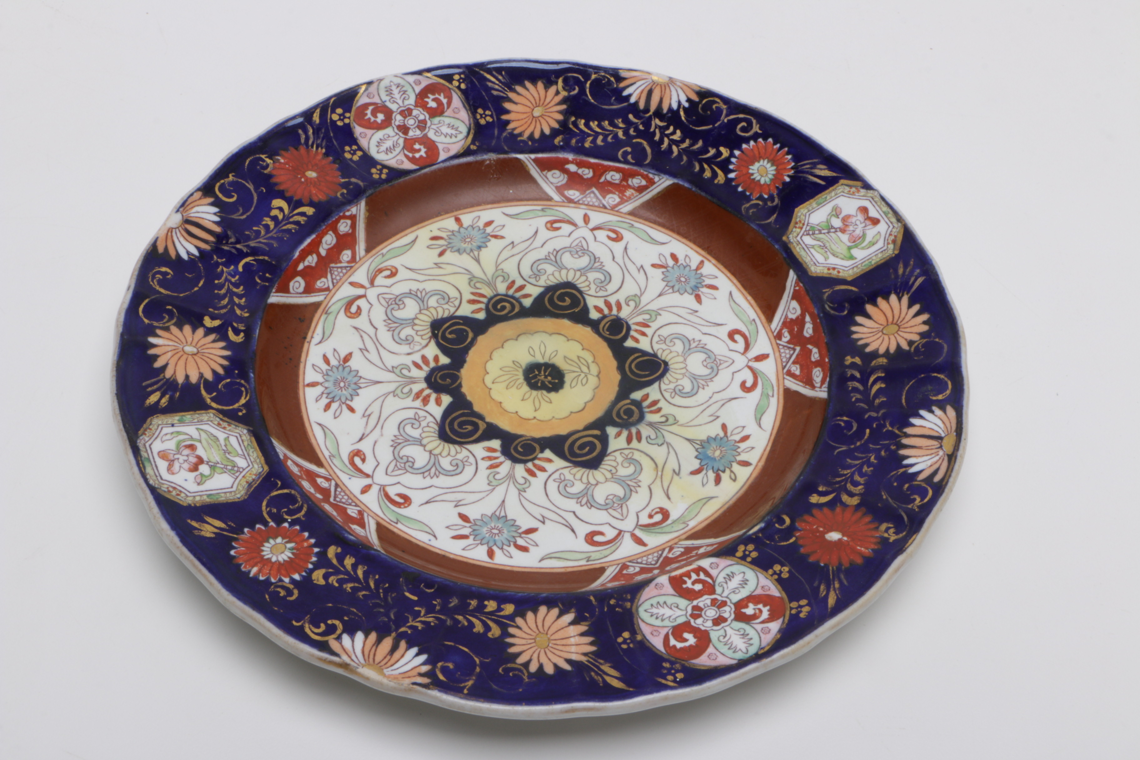 Antique Ashworth Brothers English Imari Plates