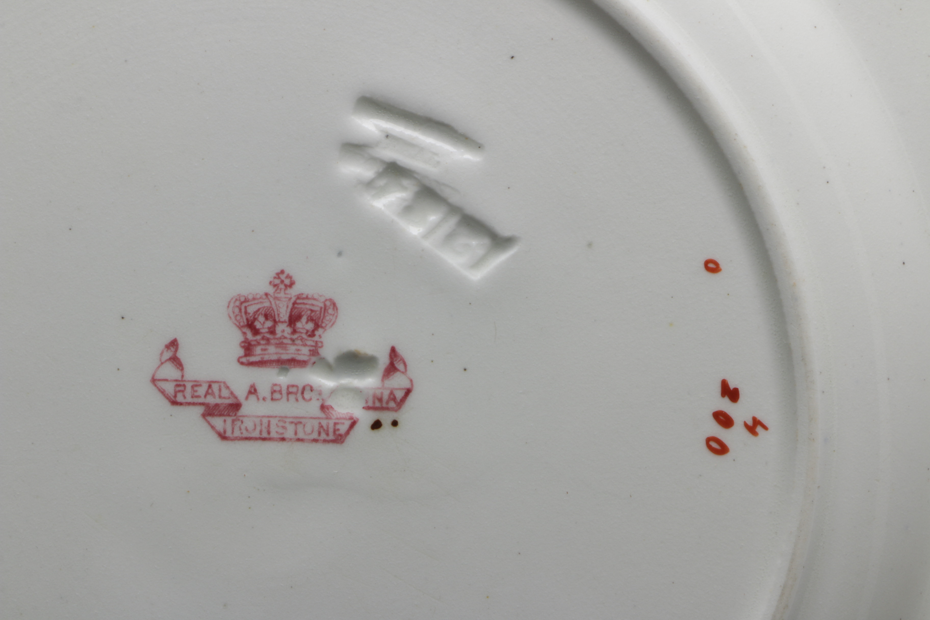 Antique Ashworth Brothers English Imari Plates