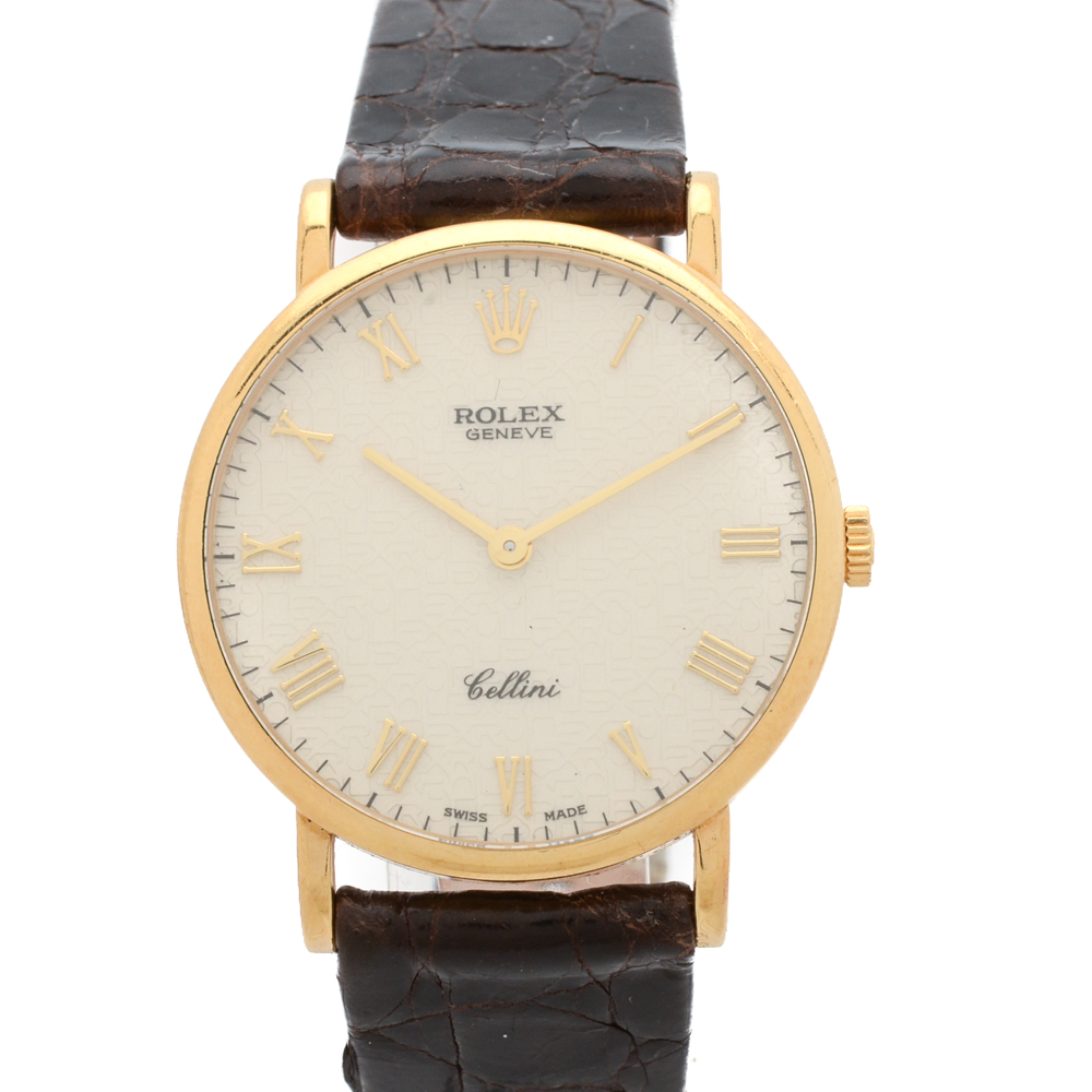 Rolex 18K Solid Gold "Cellini" Manual Wind Watch