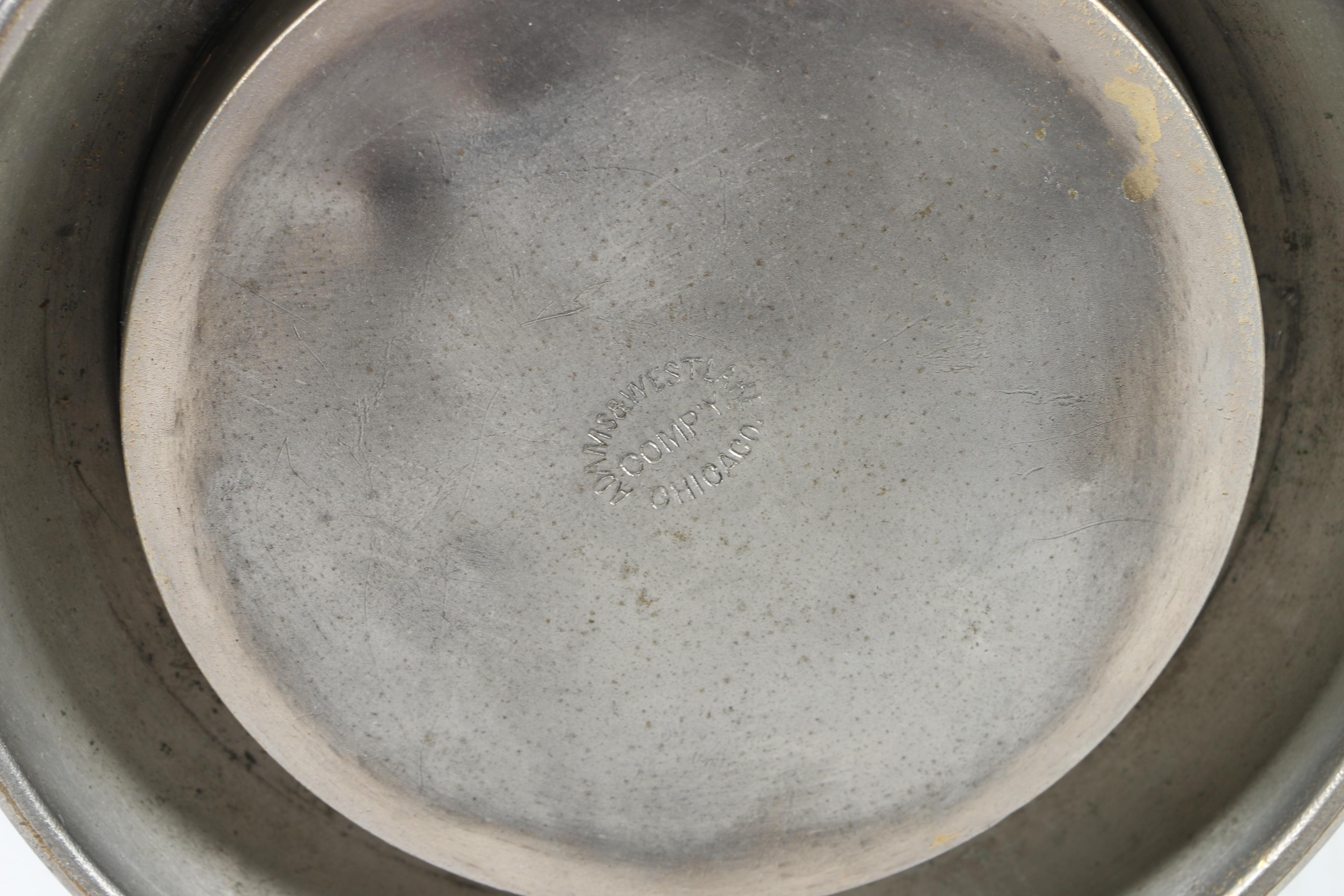 A.E. Shoener Metal and Glass Oil Lantern