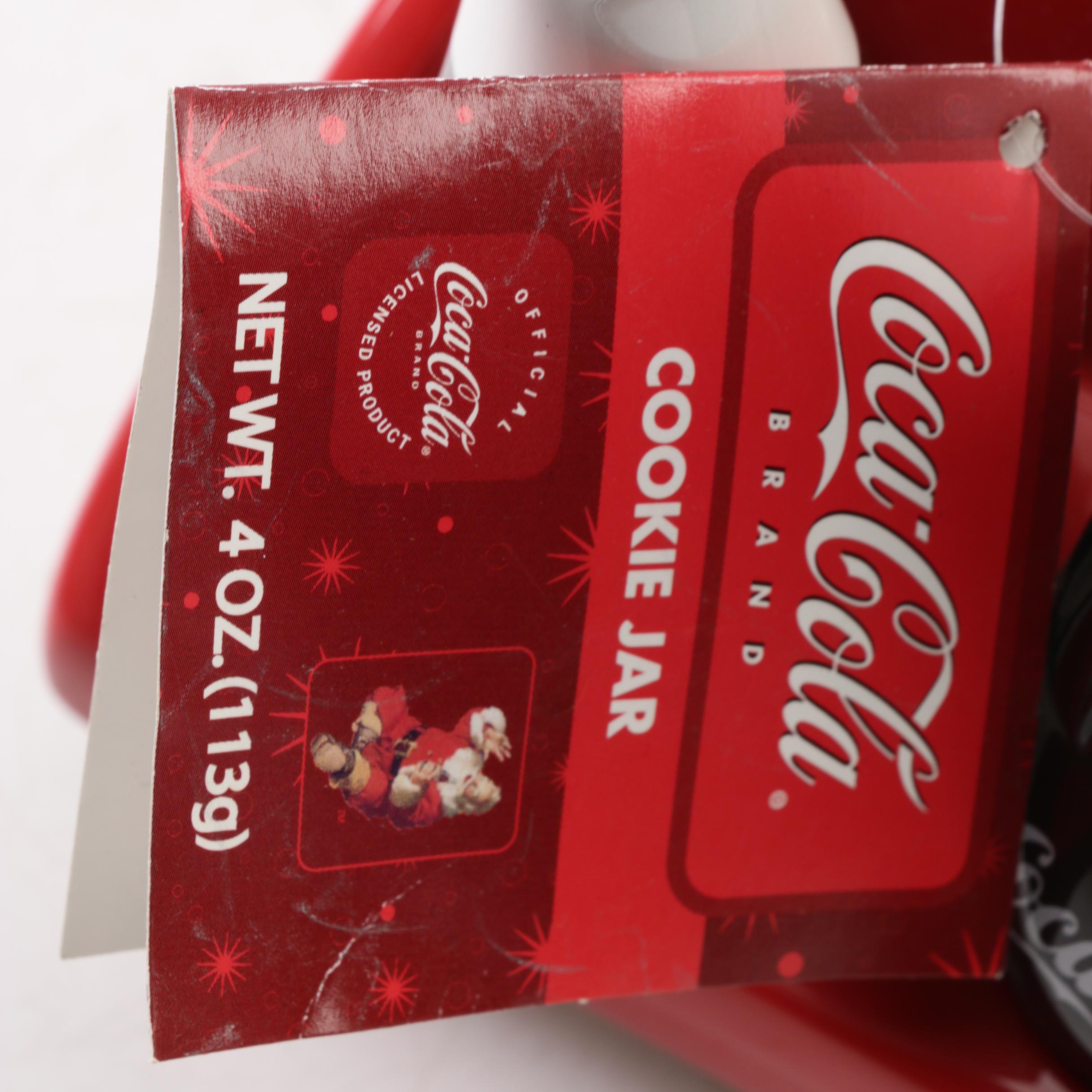 Houston Harvest "Coca-Cola Six Pack" Cookie Jar